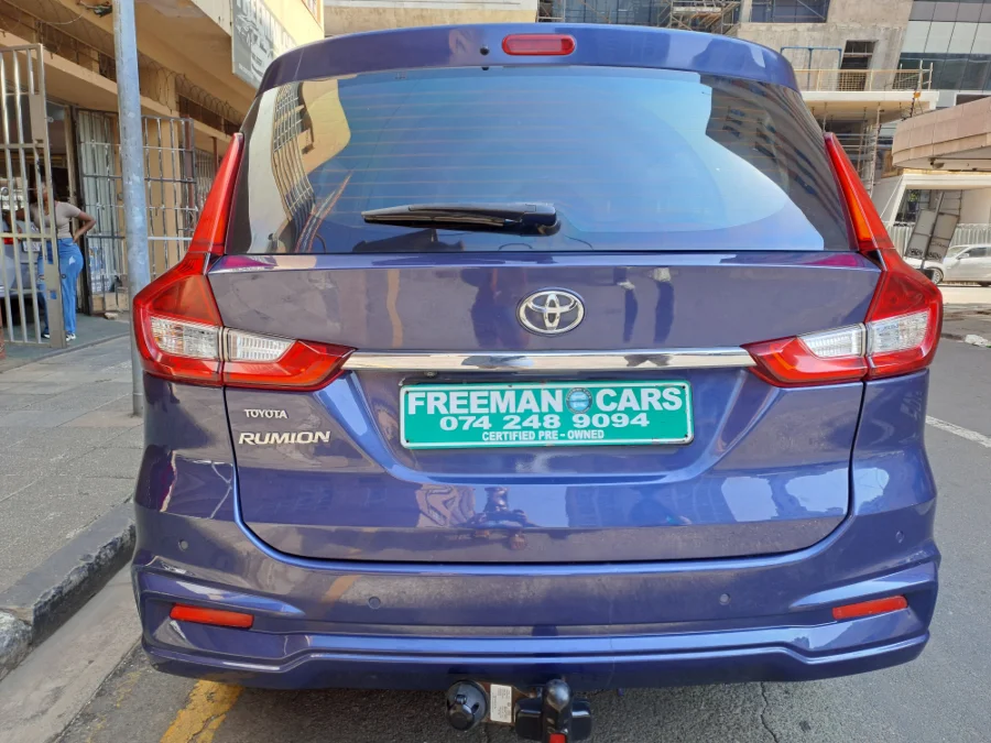 Used 2022 Toyota Rumion 1.5 TX auto - Freeman Cars