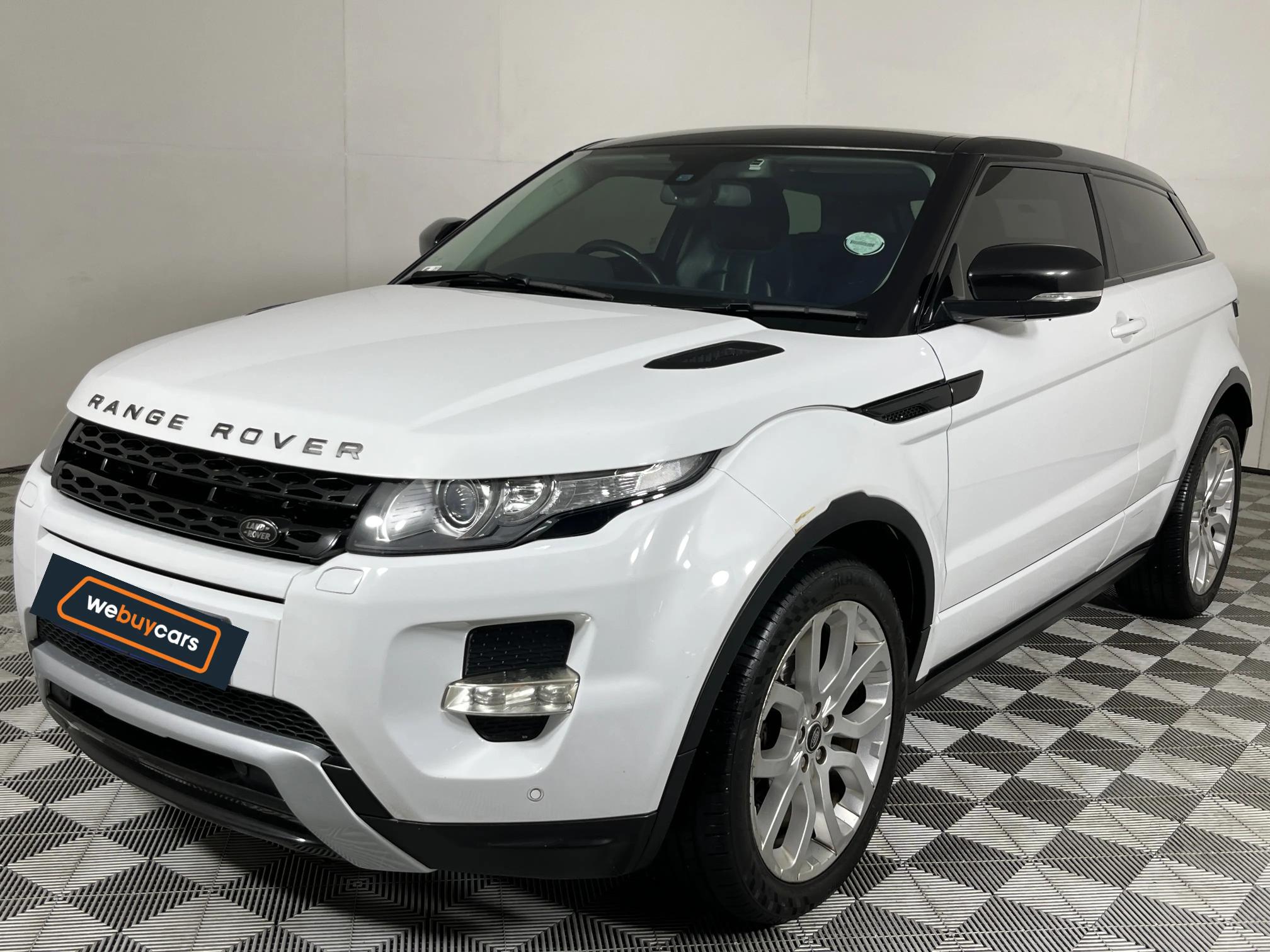 Used 2013 Land Rover Range Rover Evoque coupe SD4 Dynamic