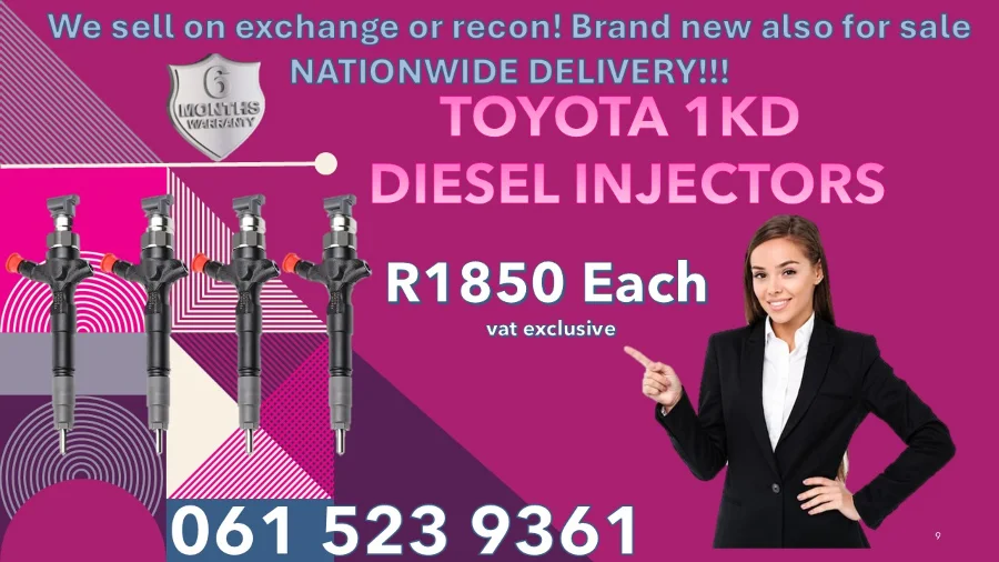 DIESEL INJECTORS FOR SALE - WE SELL ON EXCHANGE OR RECON NATIONWIDE 0679340023 - Private Seller DIESEL INJECTORS FOR SALE - WE SELL ON EXCHANGE OR RECON NATIONWIDE 0679340023 - Private Seller