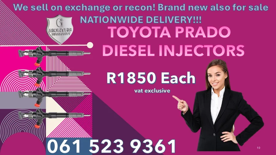 DIESEL INJECTORS FOR SALE - WE SELL ON EXCHANGE OR RECON NATIONWIDE 0679340023 - Private Seller DIESEL INJECTORS FOR SALE - WE SELL ON EXCHANGE OR RECON NATIONWIDE 0679340023 - Private Seller