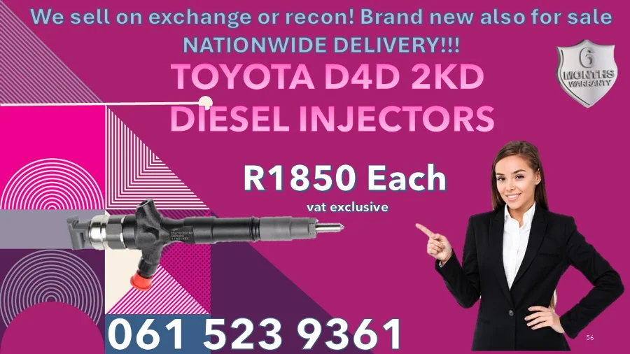 DIESEL INJECTORS FOR SALE - WE SELL ON EXCHANGE OR RECON NATIONWIDE 0679340023 - Private Seller DIESEL INJECTORS FOR SALE - WE SELL ON EXCHANGE OR RECON NATIONWIDE 0679340023 - Private Seller