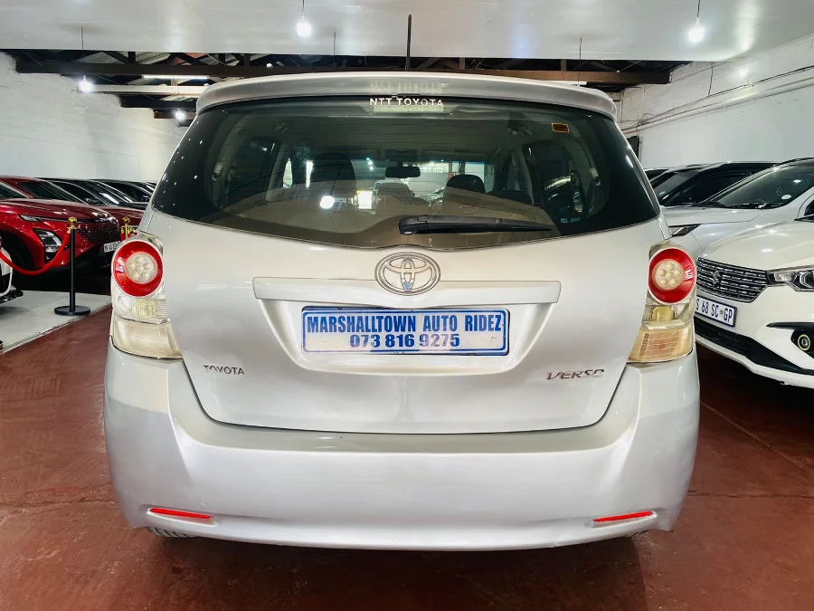 Used 2010 Toyota Verso 1.6 S - Marshalltown Auto Ridez Used 2010 Toyota Verso 1.6 S - Marshalltown Auto Ridez