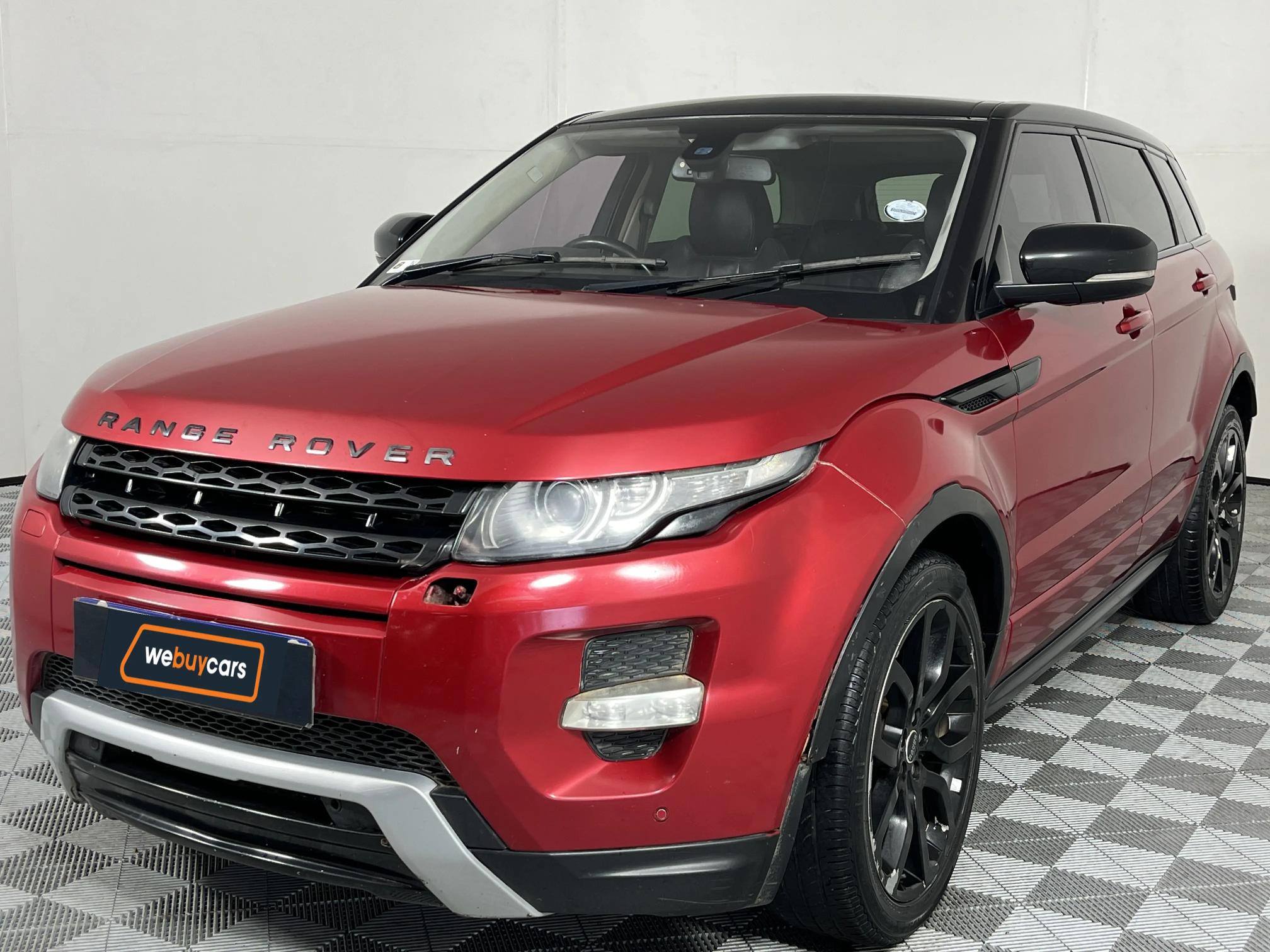 Used 2012 Land Rover Range Rover Evoque Si4 Dynamic NW8