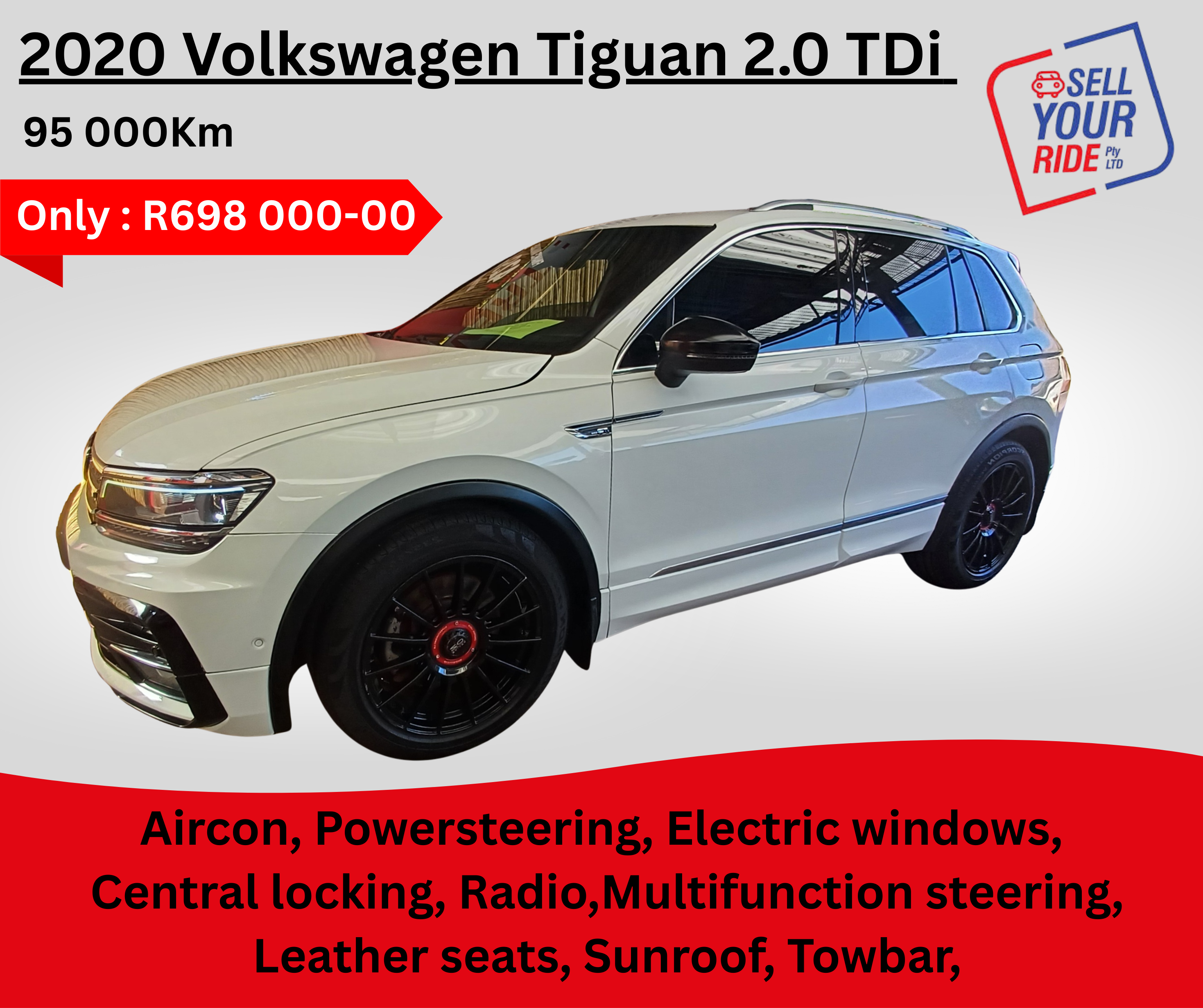 Used 2020 Volkswagen Tiguan 2.0TDI 4Motion Sport&Style