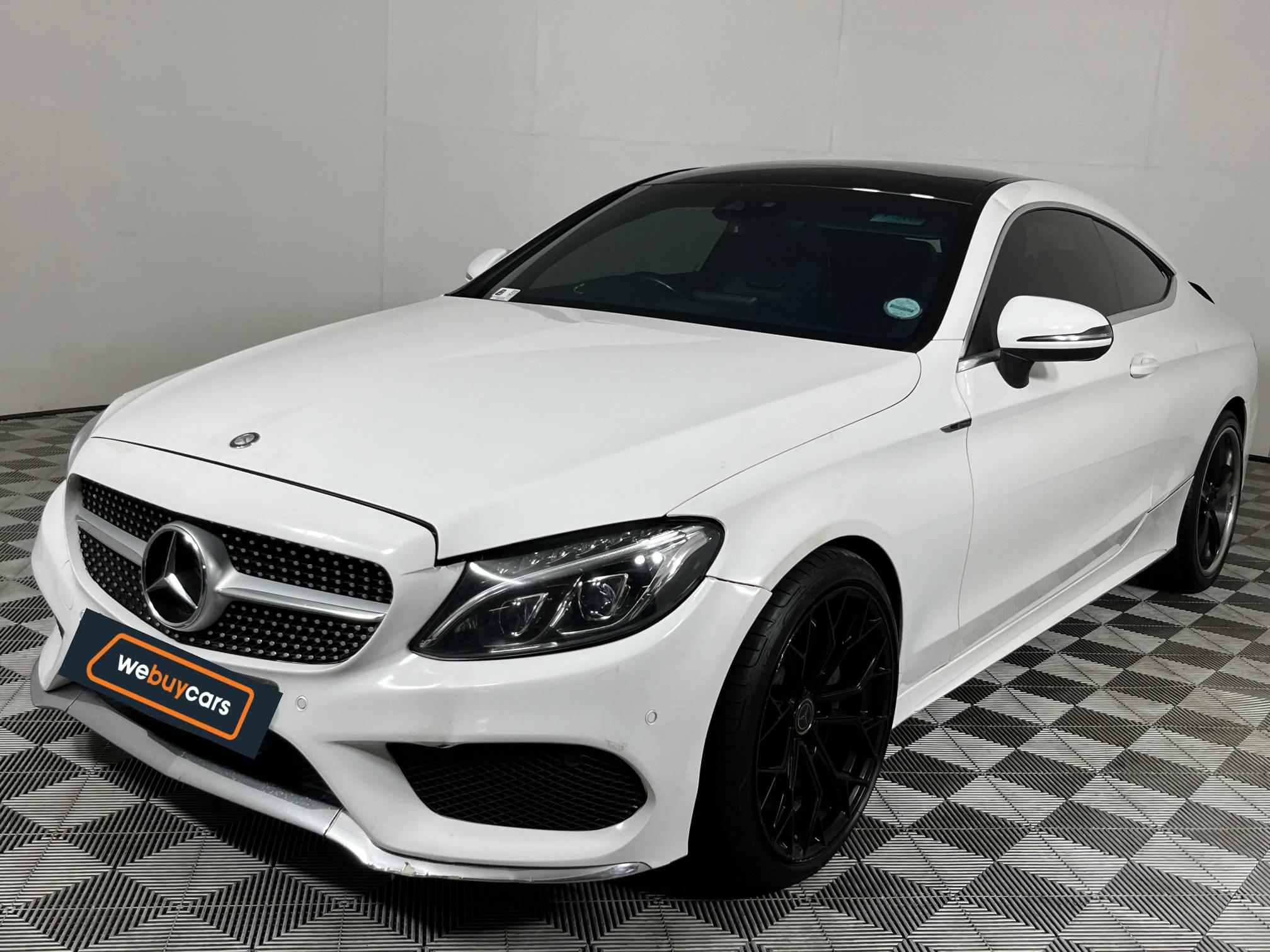 Used 2016 Mercedes-Benz C-Class C200 coupe auto