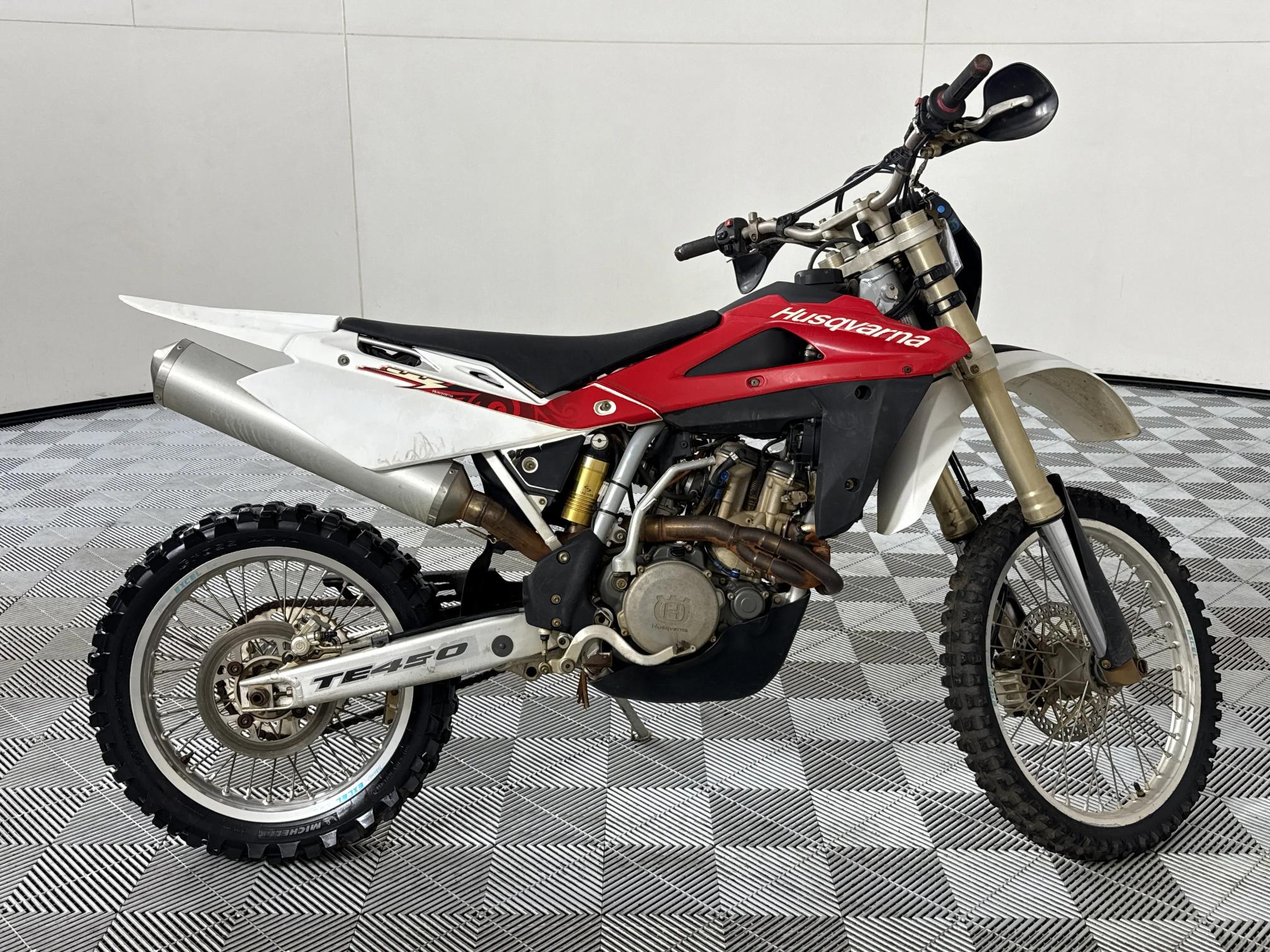 Used 2008 Husqvarna TE 449/450