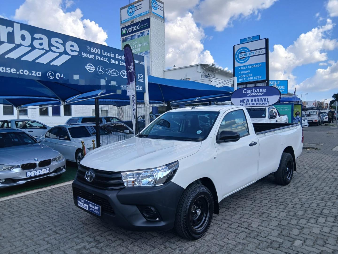 Used 2020 Toyota Hilux 2.4GD single cab S (aircon)