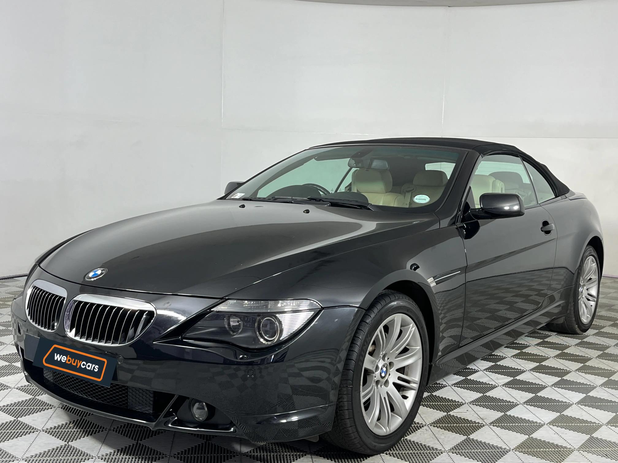 Used 2007 BMW 6 Series 650i convertible sports-auto
