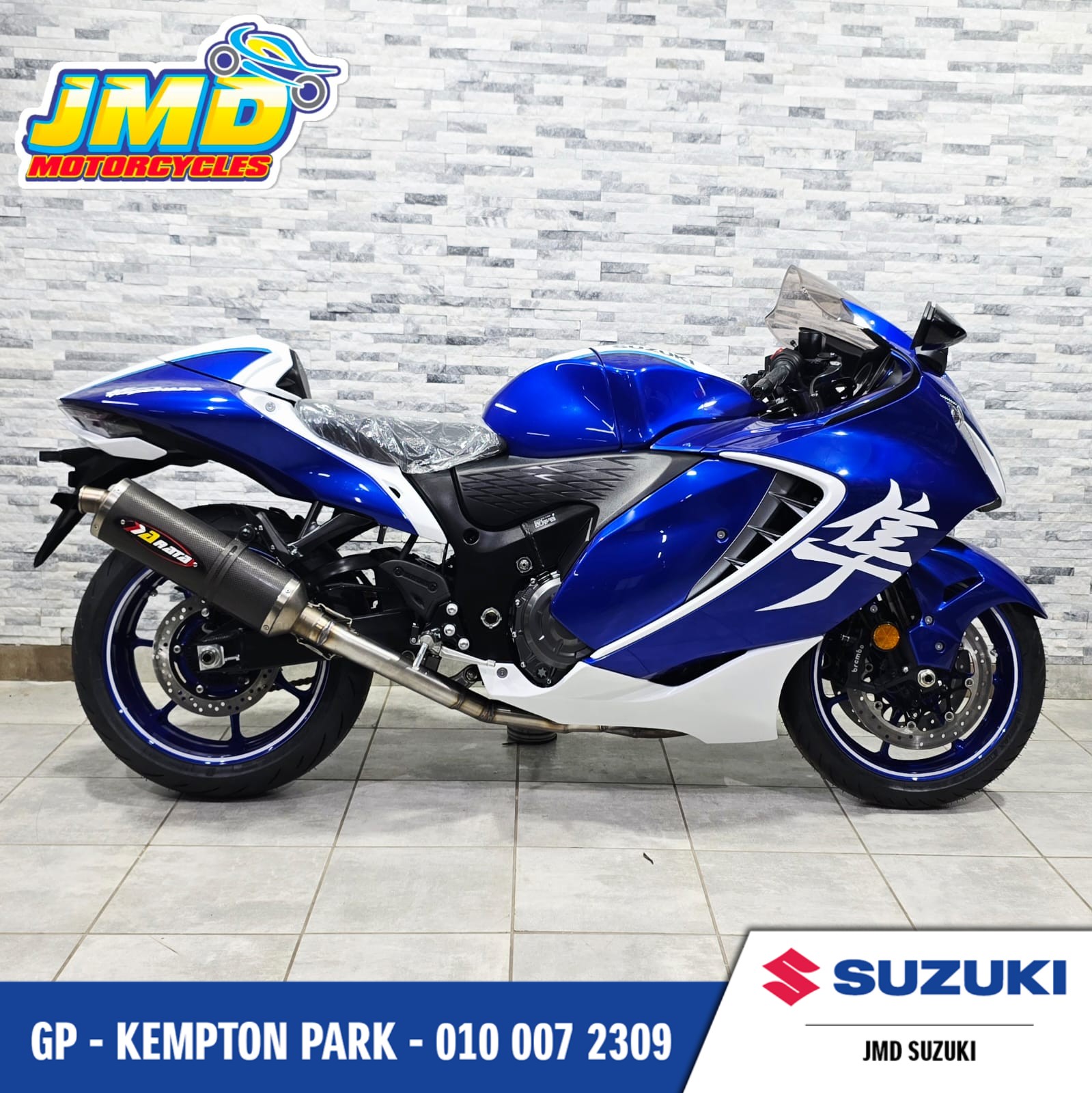 Brand new Suzuki GSXR 1300 Hayabusa - JMD Special Edition with ARATA