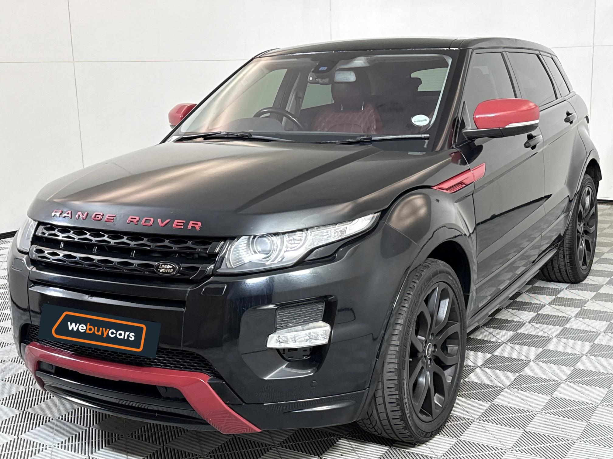 Used 2013 Land Rover Range Rover Evoque Si4 Dynamic NW8