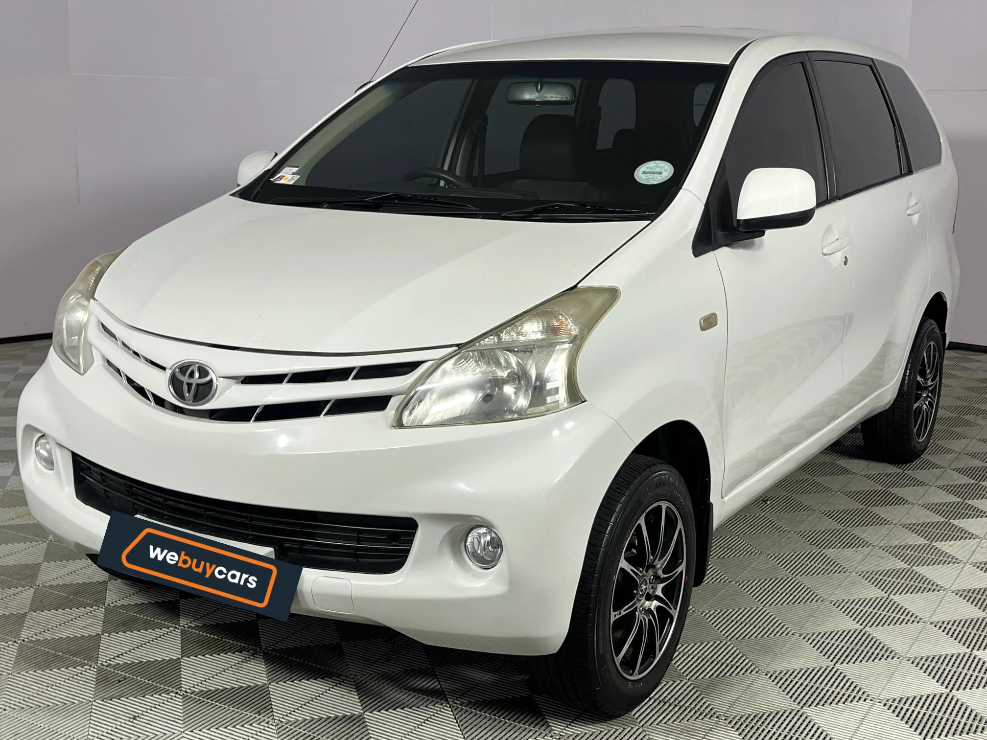 Used 2013 Toyota Avanza 1.5 SX auto