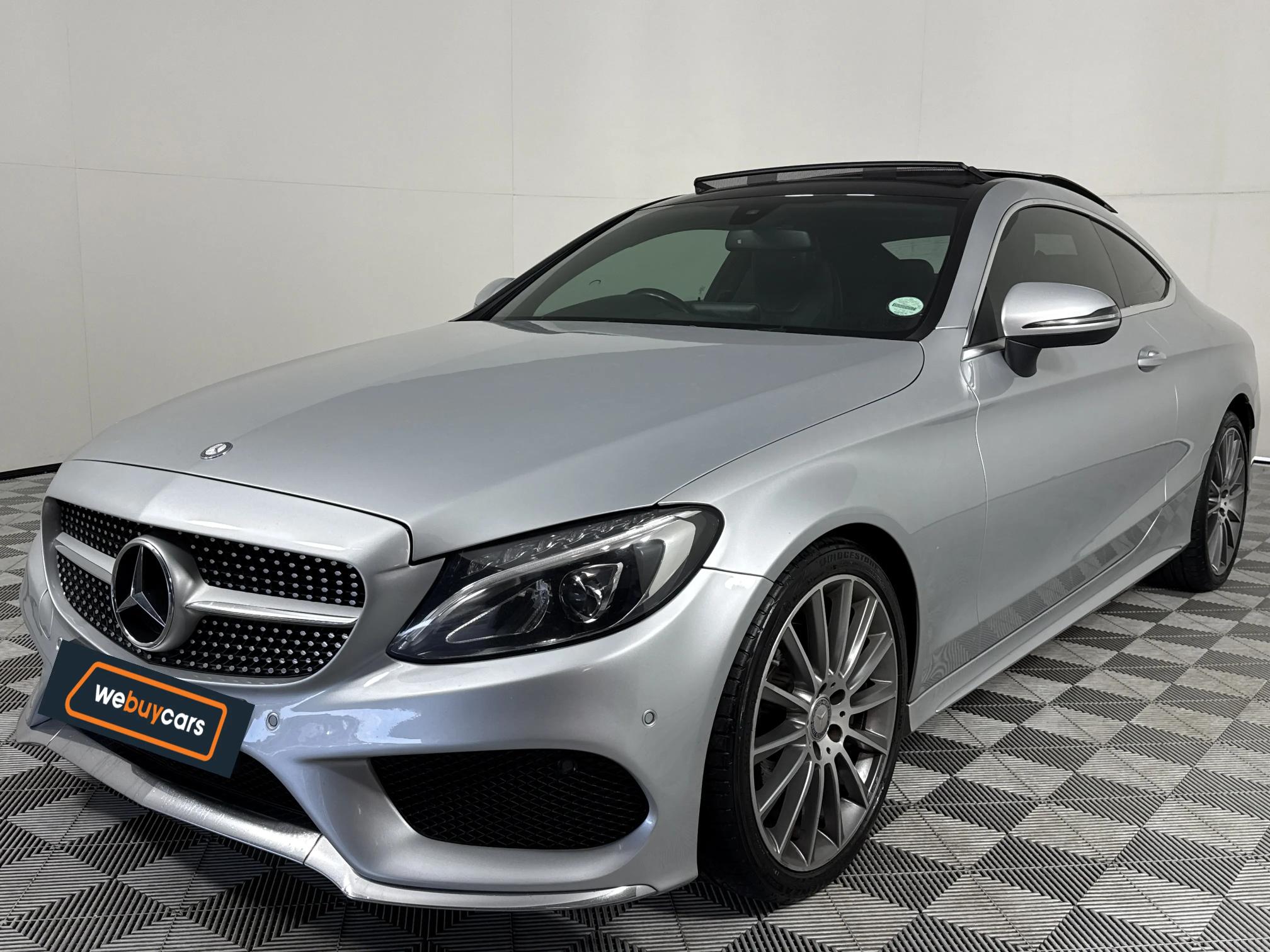Used 2016 Mercedes-Benz C-Class C220d coupe AMG Line
