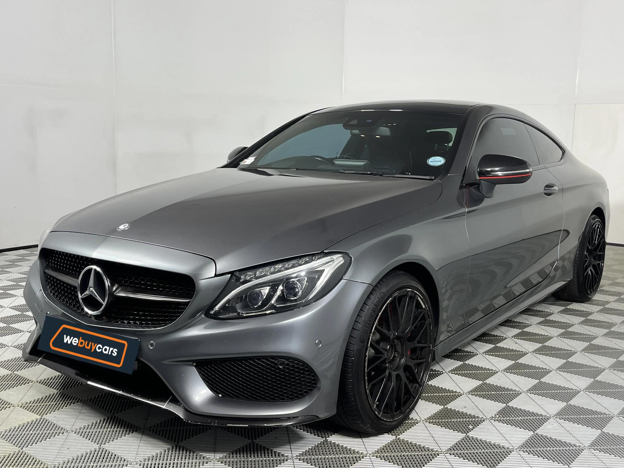 Used 2016 Mercedes-Benz C-Class C300 coupe AMG Line