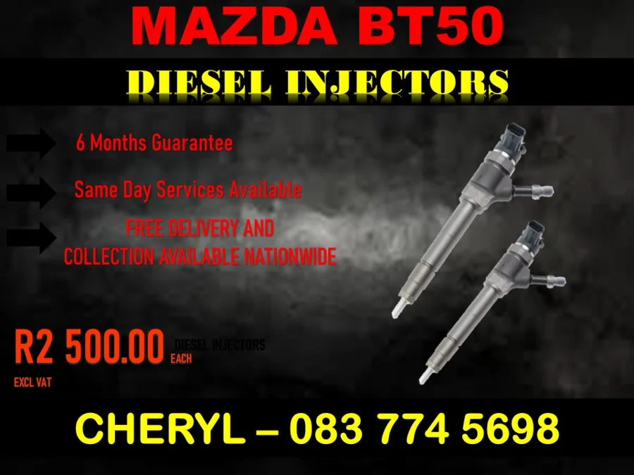 MAZDA BT50 DIESEL INJECTORS FOR SALE - Private Seller MAZDA BT50 DIESEL INJECTORS FOR SALE - Private Seller