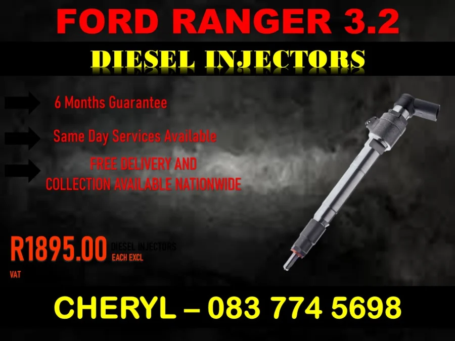 FORD RANGER 3.2 DIESEL INJECTORS FOR SALE - Private Seller FORD RANGER 3.2 DIESEL INJECTORS FOR SALE - Private Seller