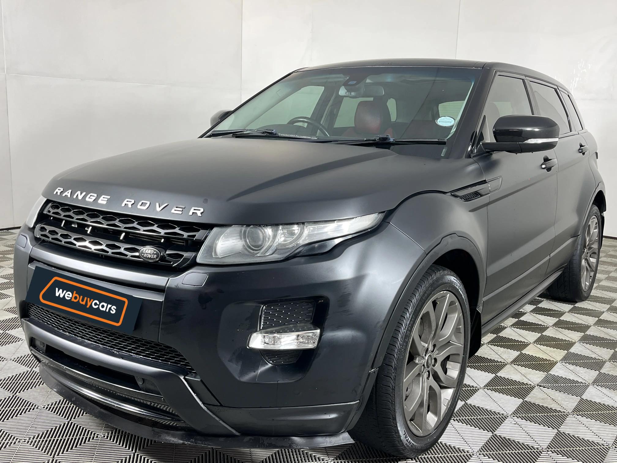 Used 2013 Land Rover Range Rover Evoque Si4 Dynamic NW8