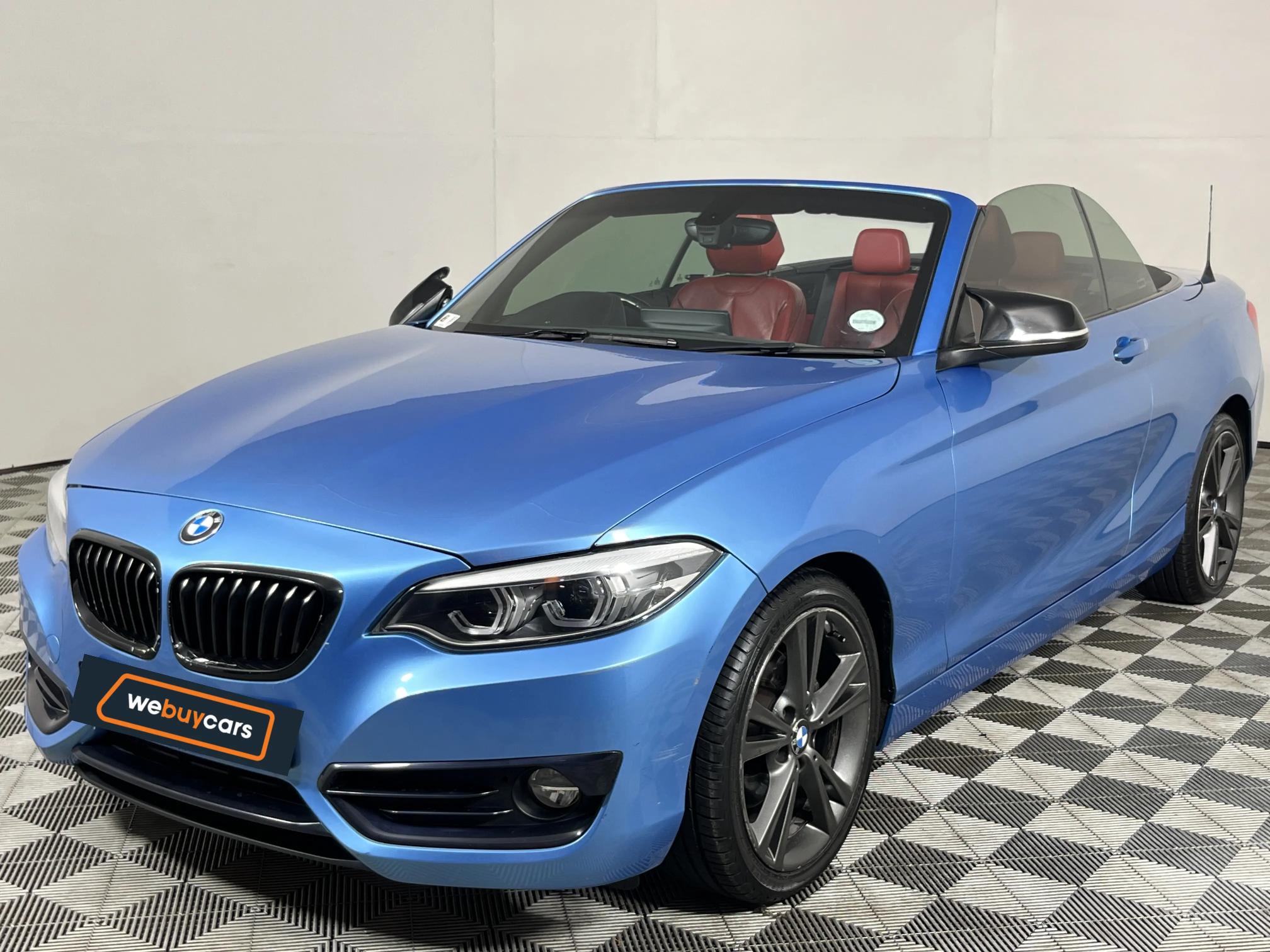 Used 2018 BMW 2 Series 220i convertible Sport Line