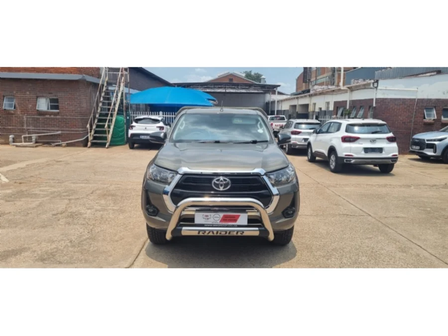 Used 2021 Toyota Hilux 2.4GD-6 single cab Raider manual - BB Nissan Mokopane