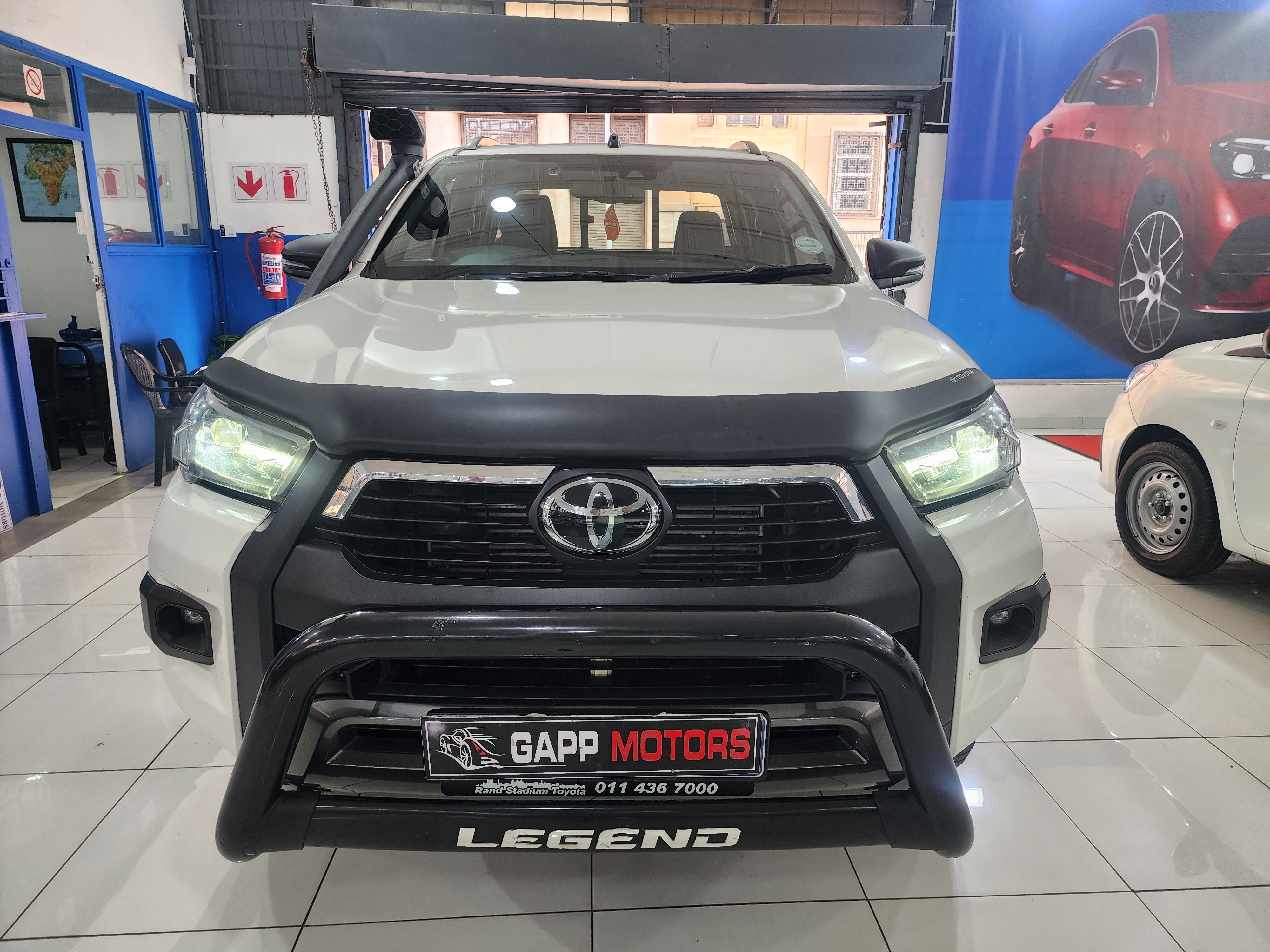 Used 2021 Toyota Hilux 2.8GD-6 double cab 4x4 Legend (de-spec 21)