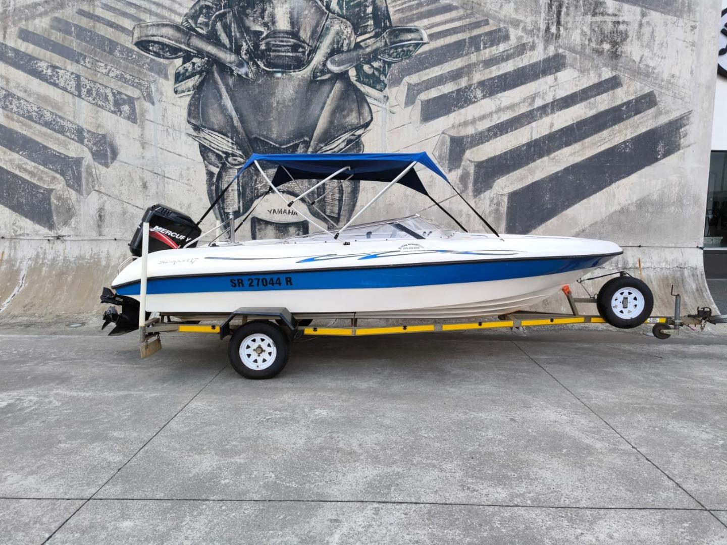 Used 2006 Sunsport 17 w/ Mercury 125Hp 2-Stroke Outboard Motor