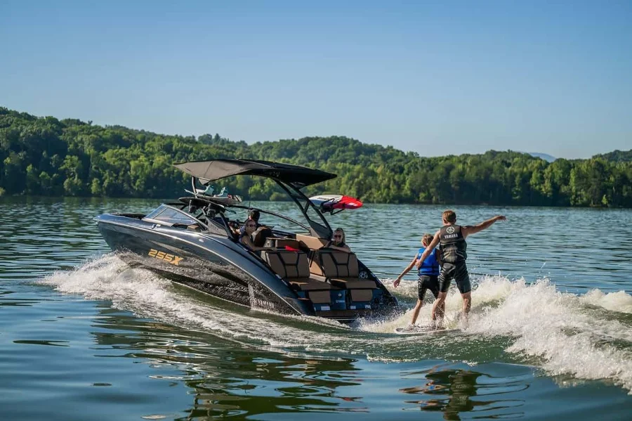 New 2026 Yamaha 255XD Jetboat w/ Twin 1.8L Supercharged Jet Drive Motors (500Hp) & DriveX Technology (New 2025 Model) Available Now!! - Linex Sandton  Boats