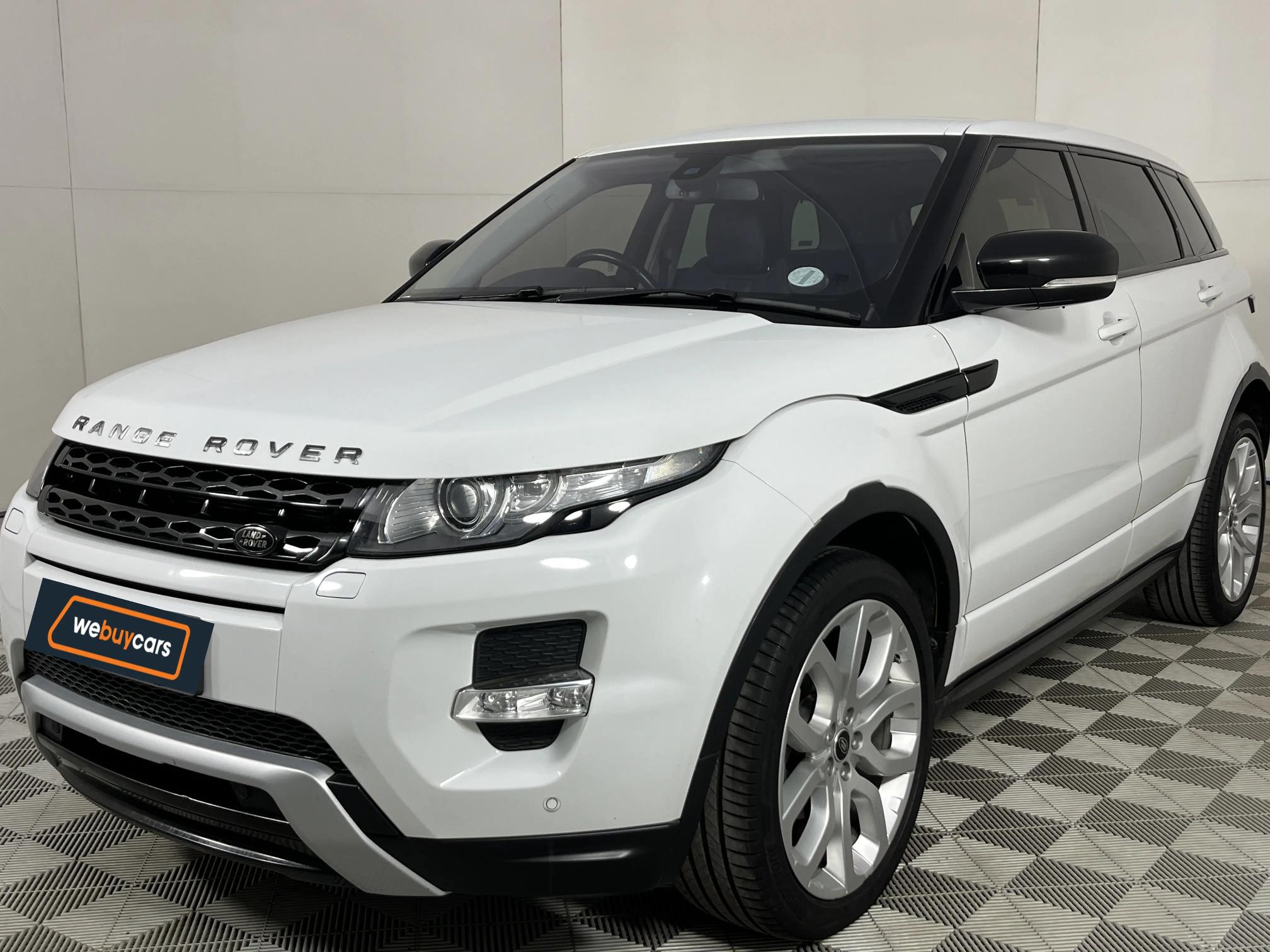Used 2013 Land Rover Range Rover Evoque SD4 Dynamic SW1 Colour