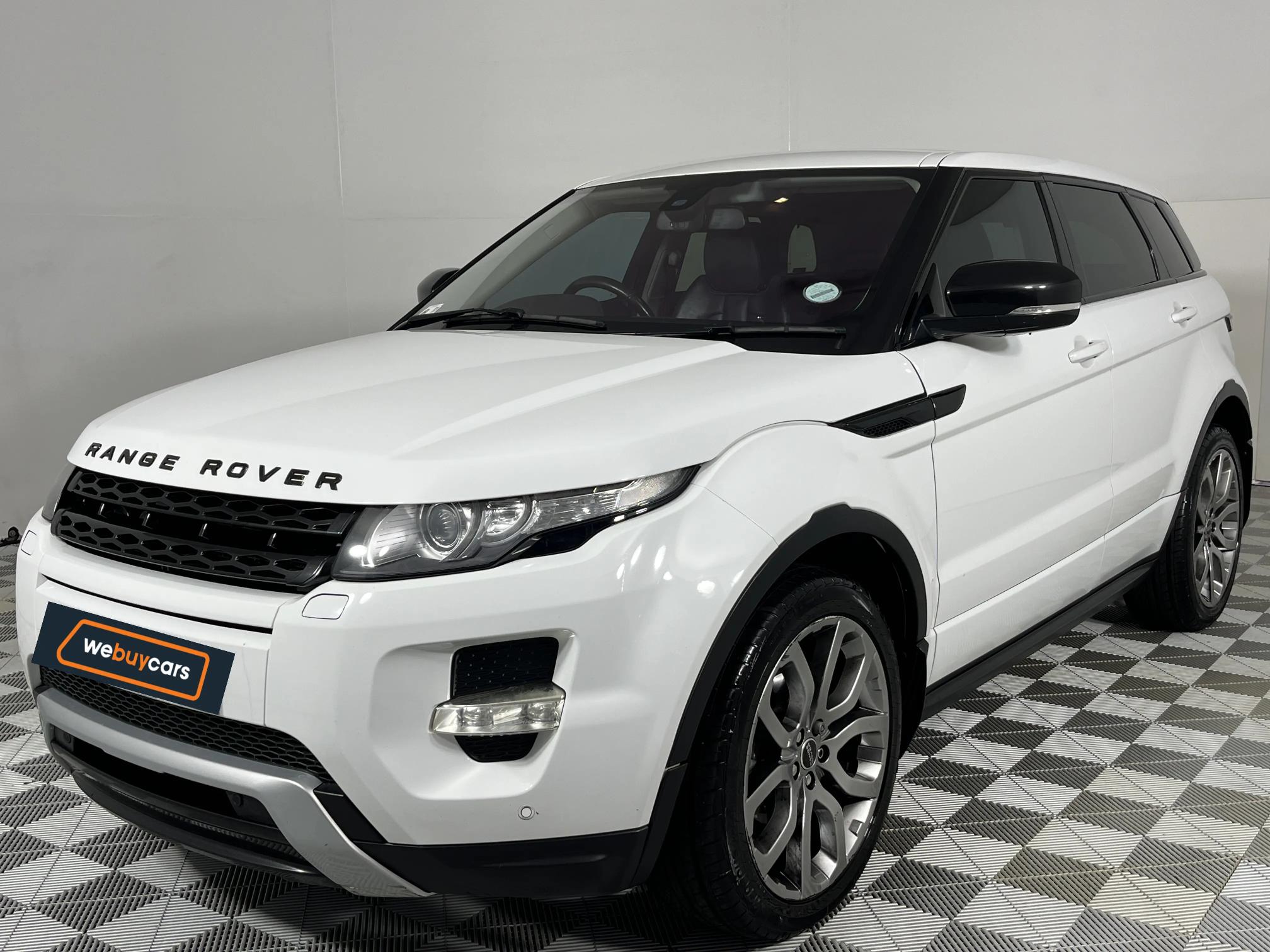 Used 2012 Land Rover Range Rover Evoque Si4 Dynamic NW8