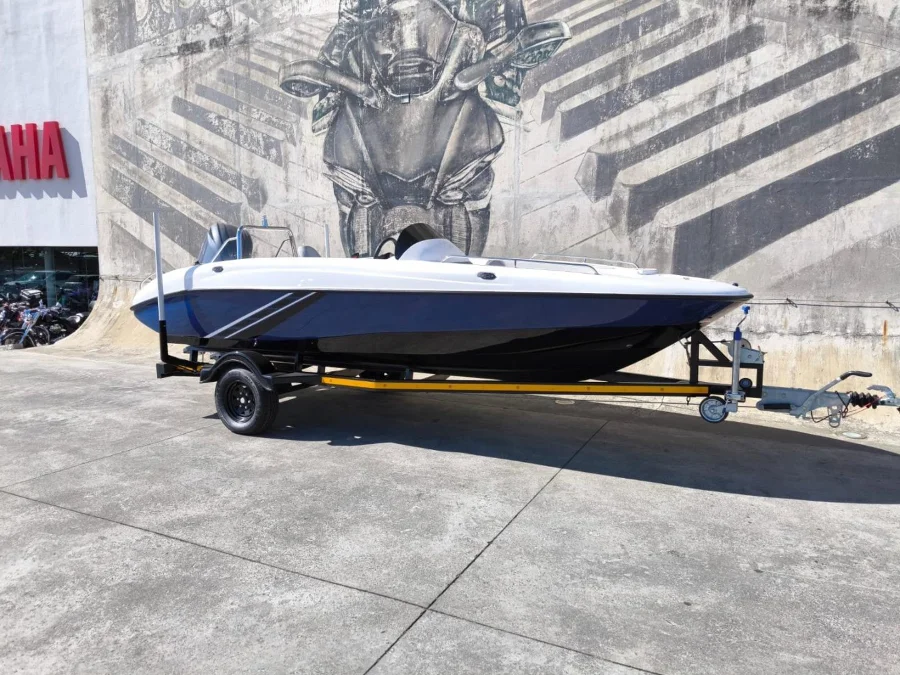 New 2026 Sunsport 1950 TRIO w/ Yamaha 150hp 4-Stroke Outboard Motor - Linex Sandton Boats New 2026 Sunsport 1950 TRIO w/ Yamaha 150hp 4-Stroke Outboard Motor - Linex Sandton Boats