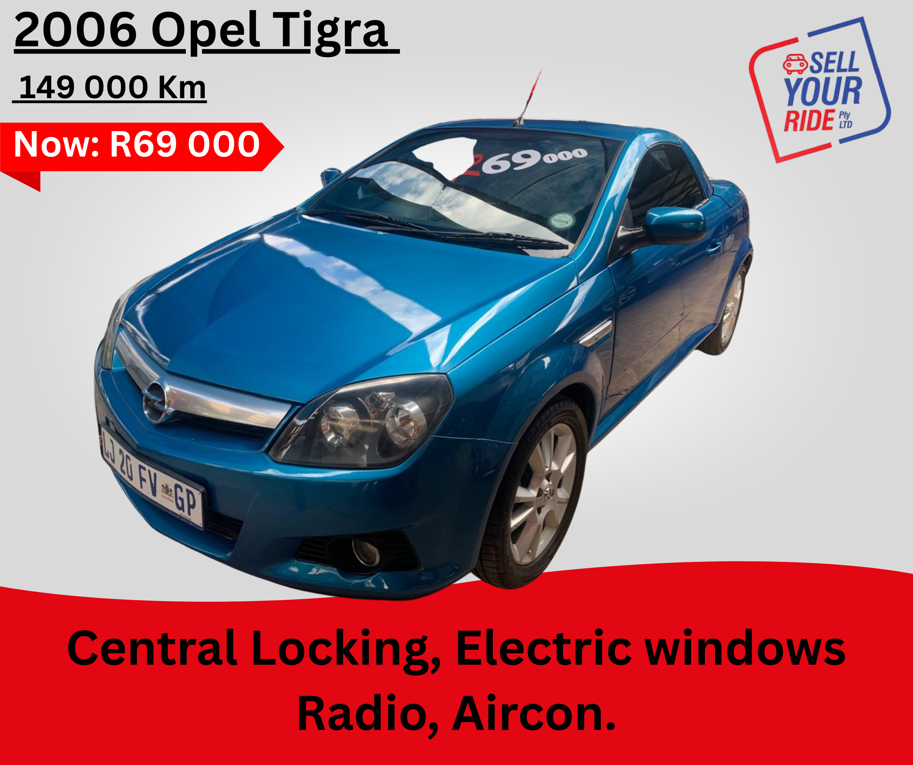 Used 2006 Opel Tigra 1.4 Enjoy
