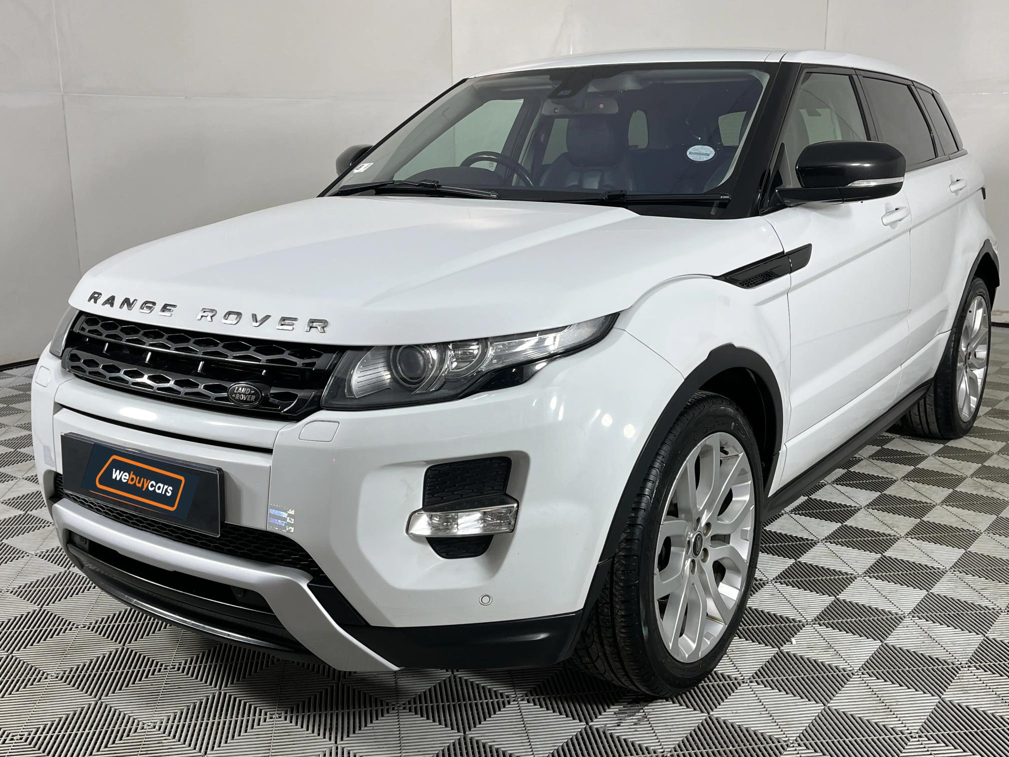 Used 2013 Land Rover Range Rover Evoque SD4 Dynamic SW1 Colour