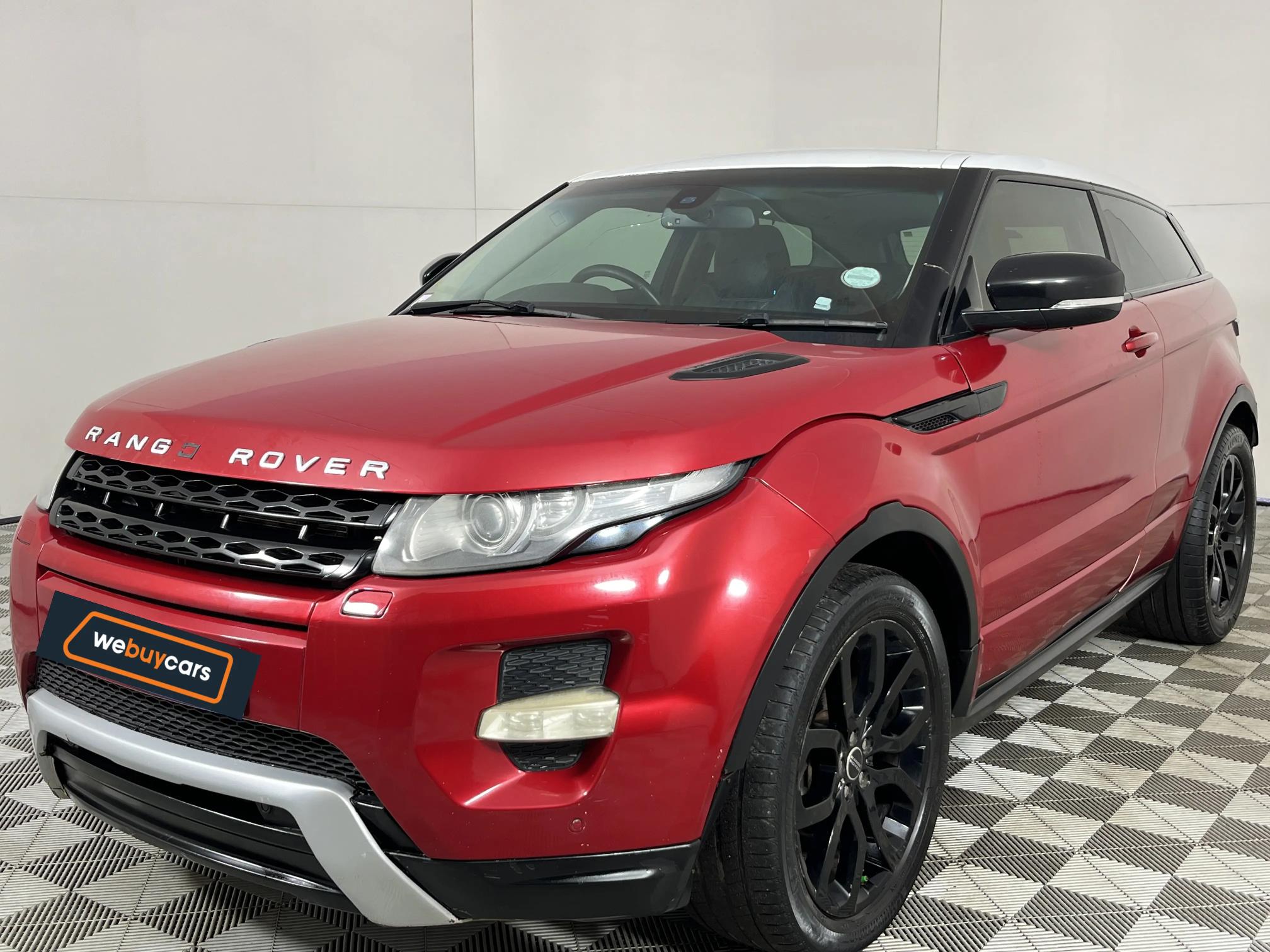 Used 2012 Land Rover Range Rover Evoque coupe Si4 Dynamic