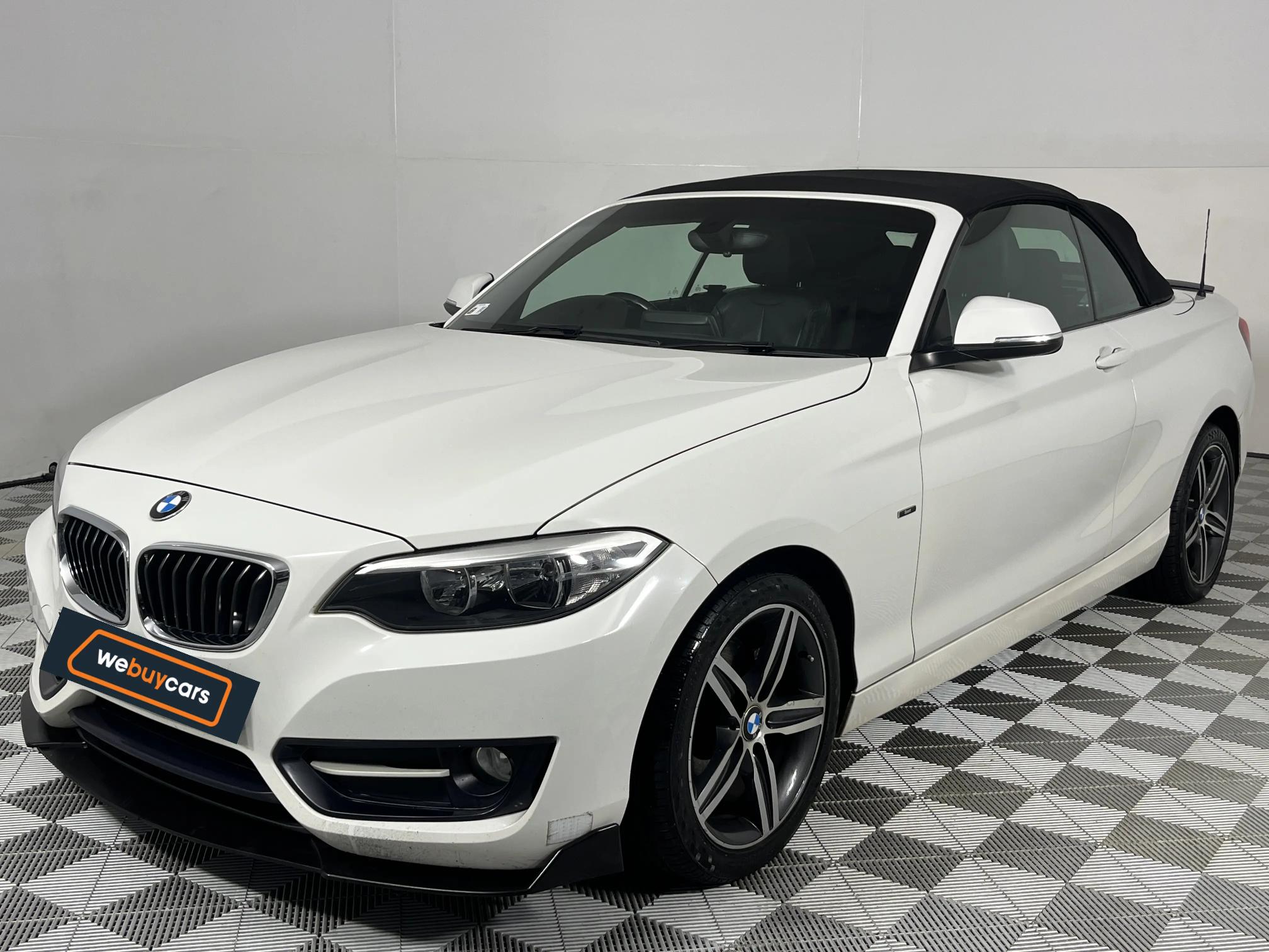 Used 2015 BMW 2 Series 220i convertible Sport Line