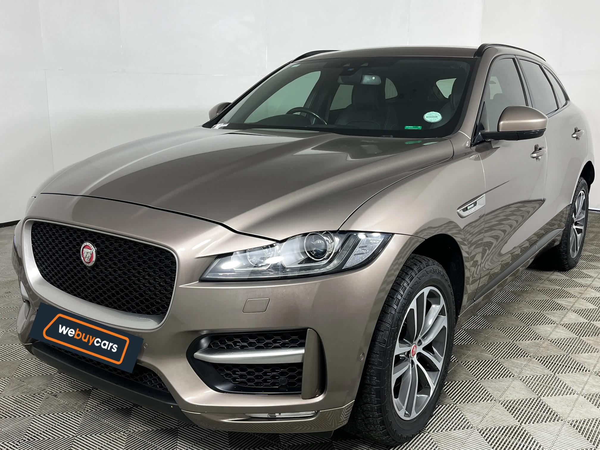 Used 2017 Jaguar F-Pace 20d AWD Chequered Flag