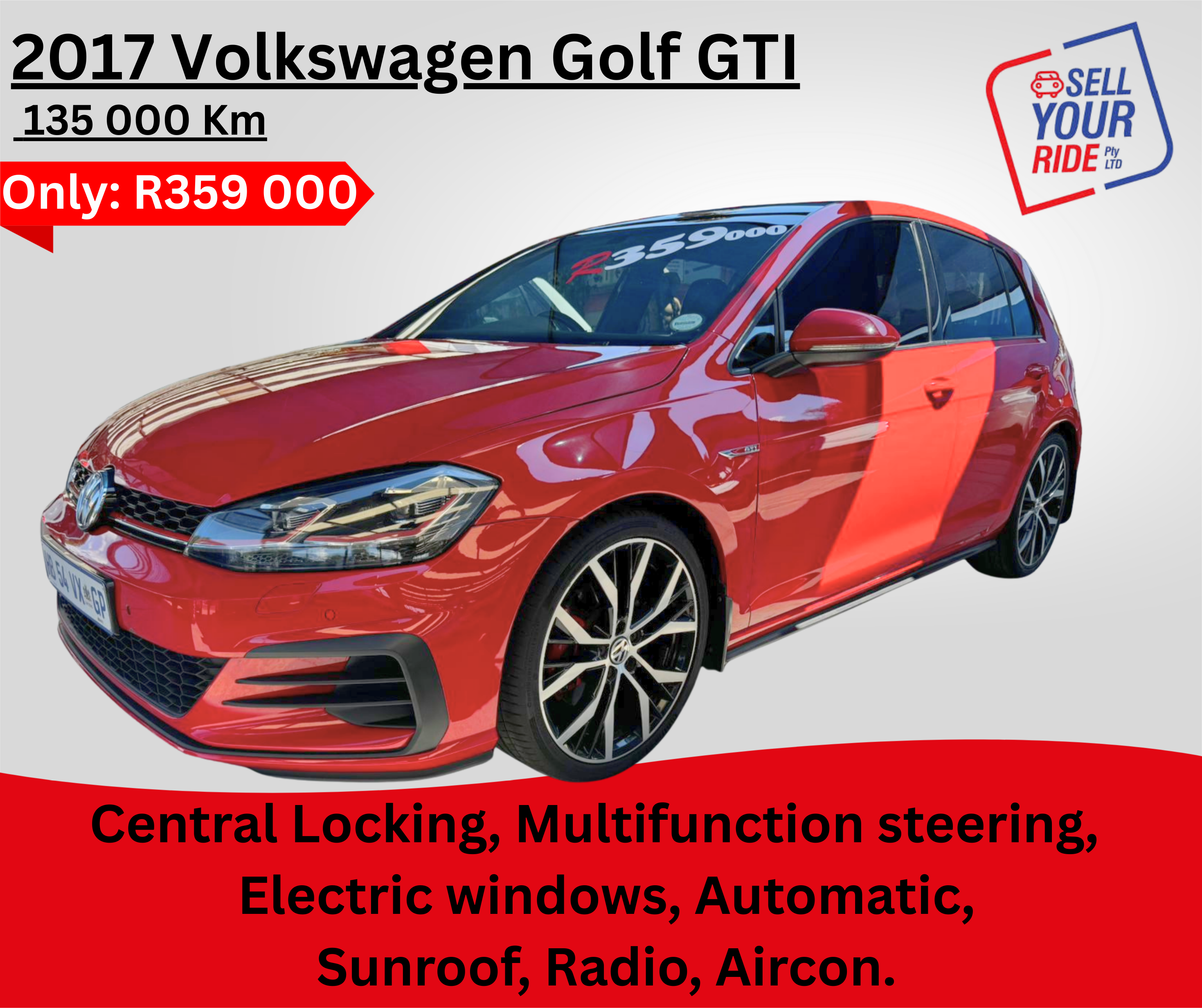 Used 2017 Volkswagen Golf GTI auto