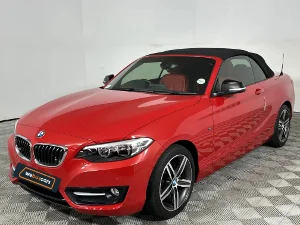 Used 2015 BMW 2 Series 220i convertible Luxury Line sports-auto