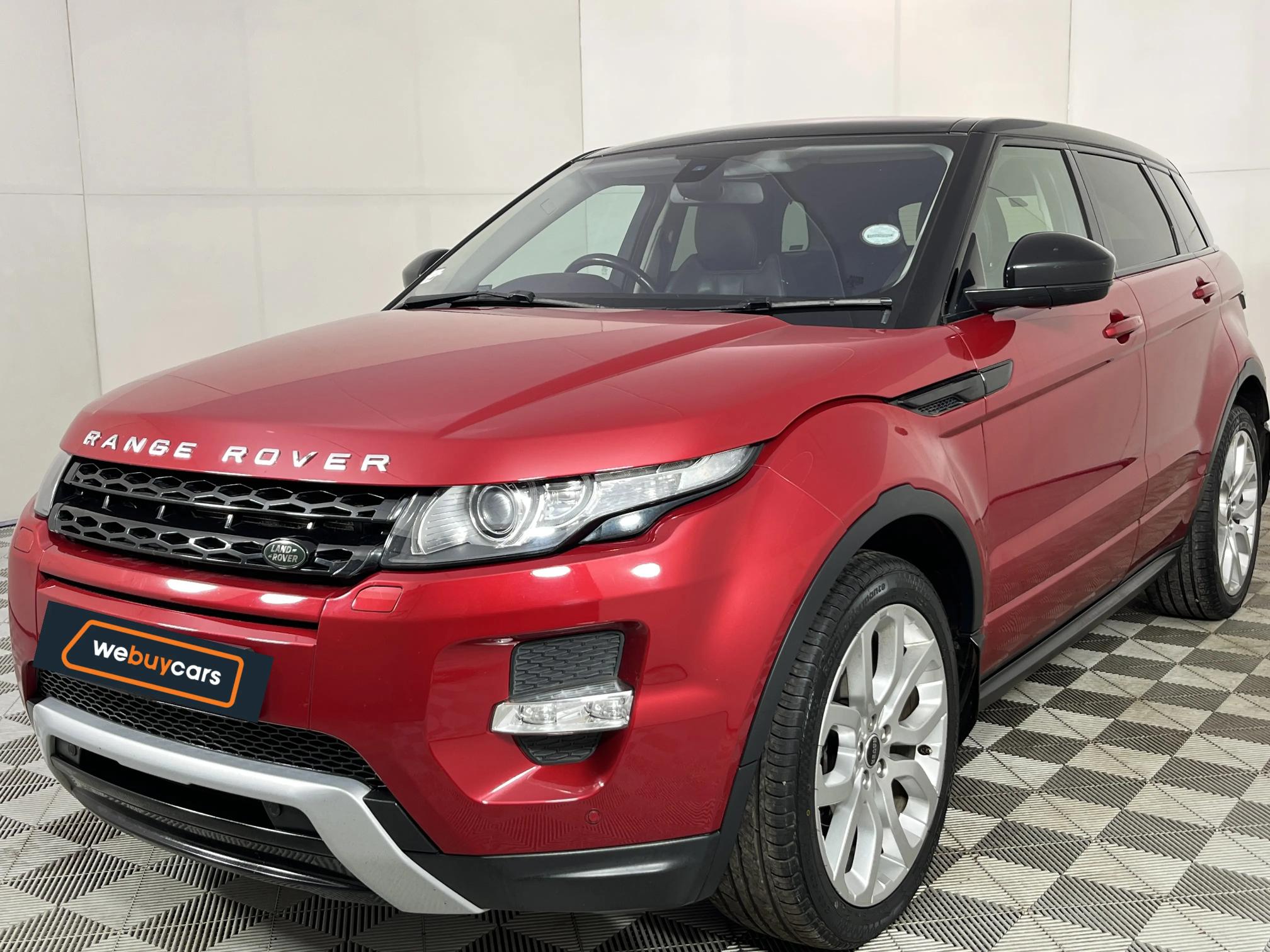 Used 2015 Land Rover Range Rover Evoque SD4 Dynamic SW1 Colour