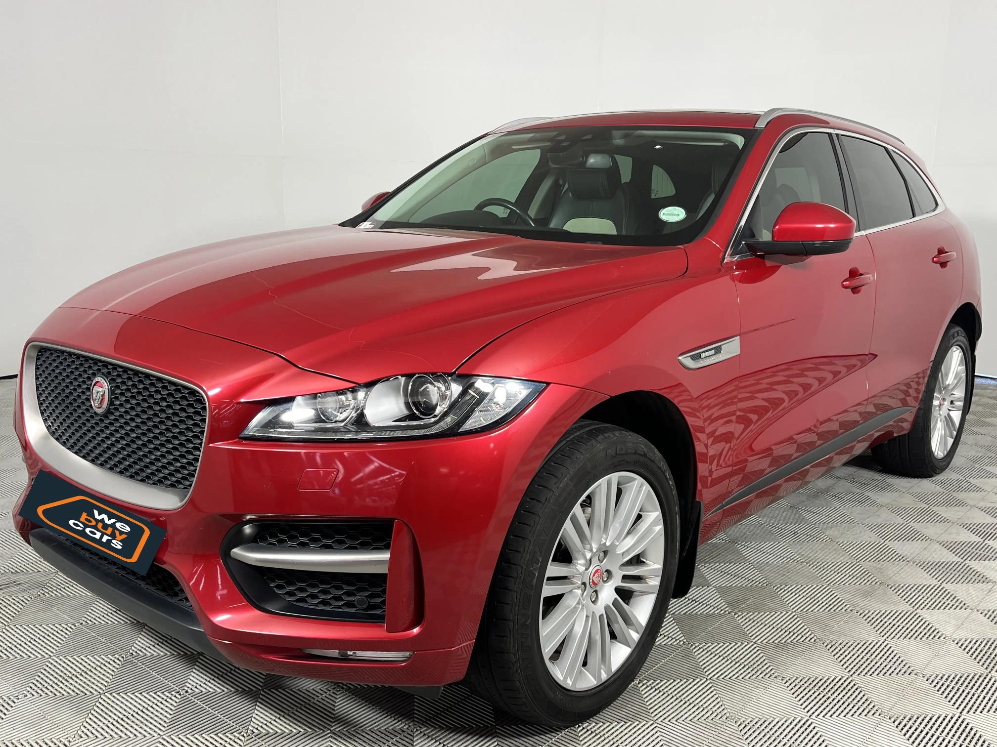 Used 2017 Jaguar F-Pace 20d AWD Chequered Flag