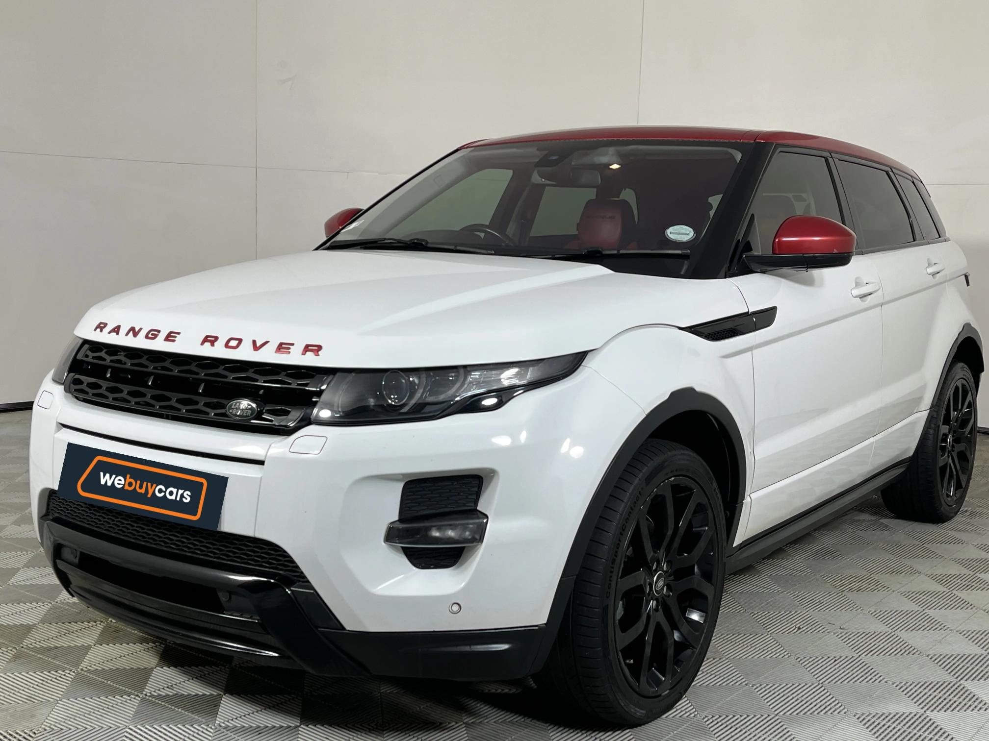 Used 2015 Land Rover Range Rover Evoque SD4 Dynamic SW1 Colour