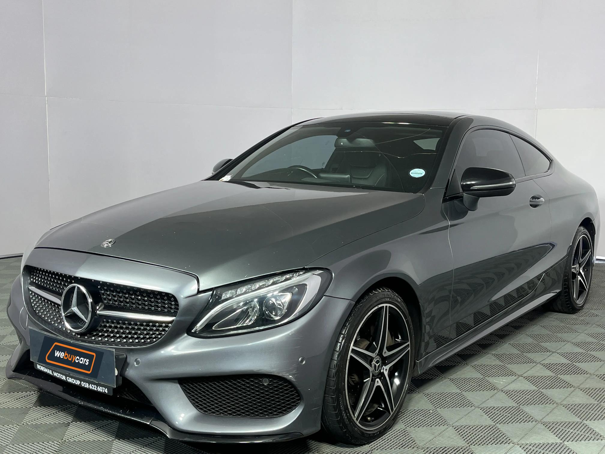 Used 2018 Mercedes-Benz C-Class C300 coupe AMG Line