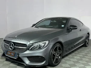 Used 2018 Mercedes-Benz C-Class C300 coupe AMG Line