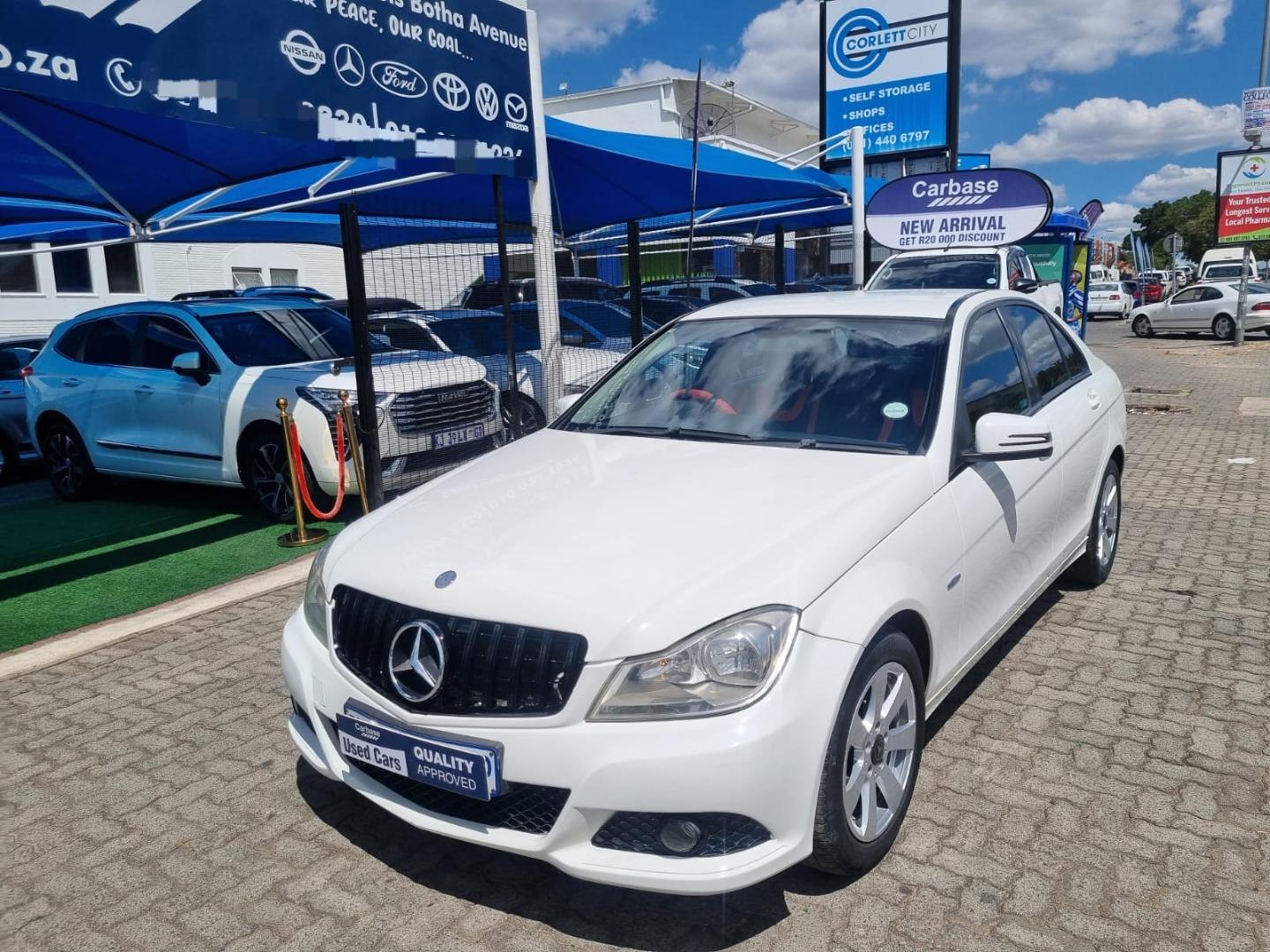 Used 2012 Mercedes-Benz C-Class C180 Avantgarde auto