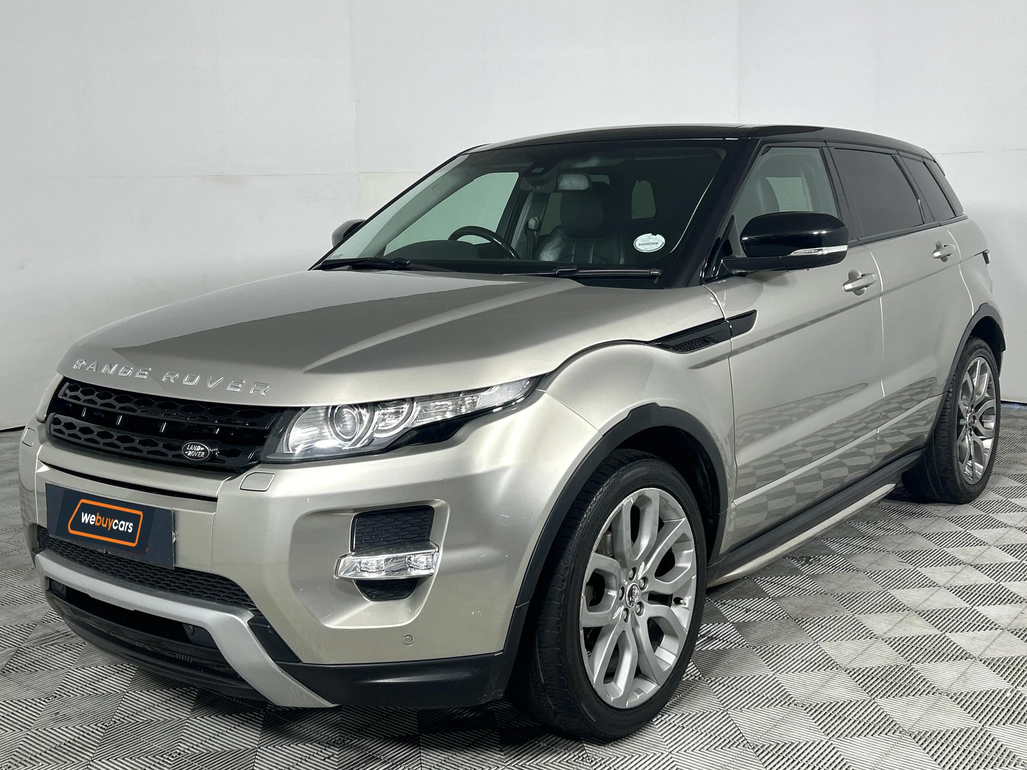 Used 2014 Land Rover Range Rover Evoque SD4 Dynamic SW1 Colour