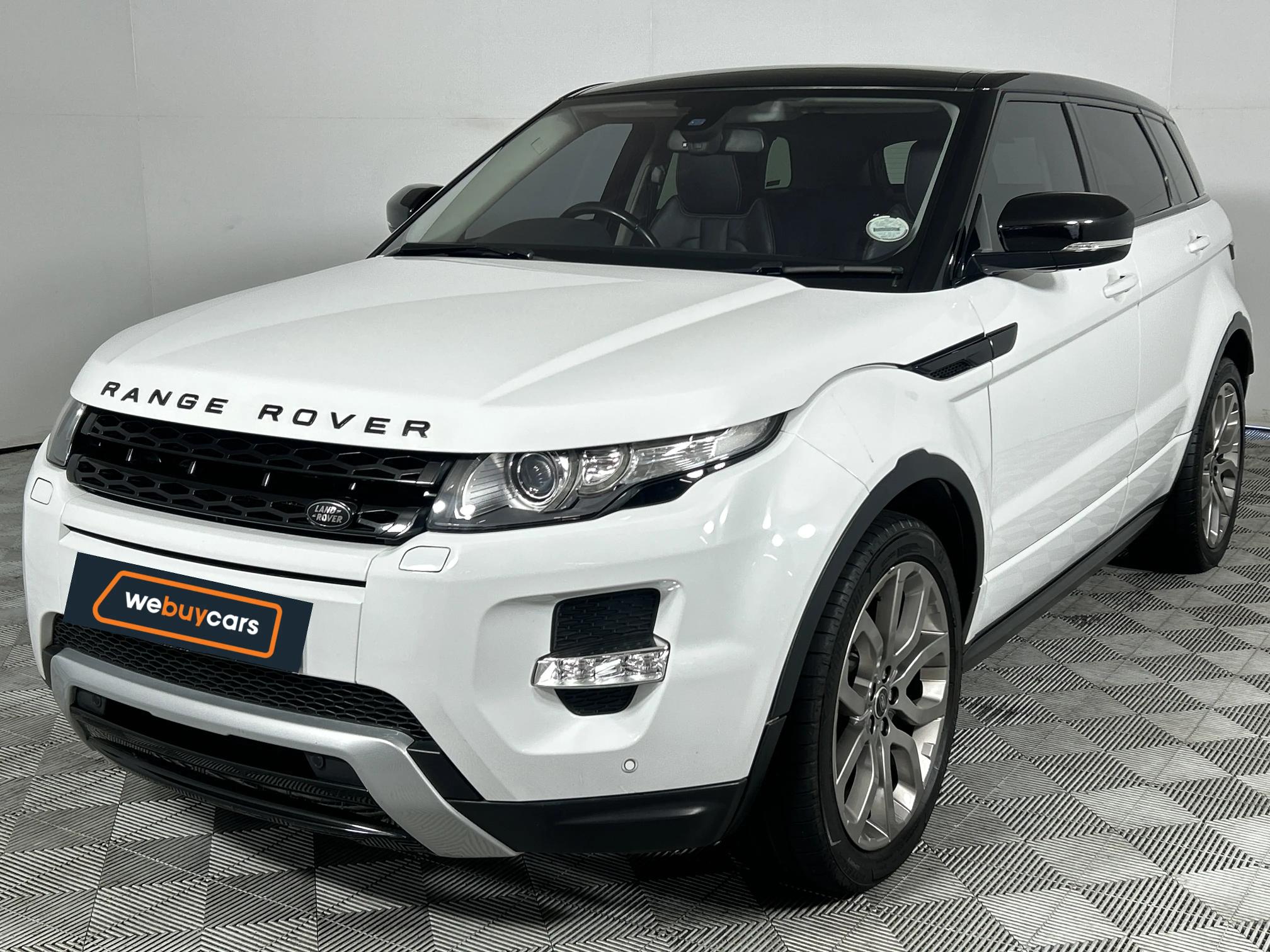 Used 2014 Land Rover Range Rover Evoque SD4 Dynamic SW1 Colour