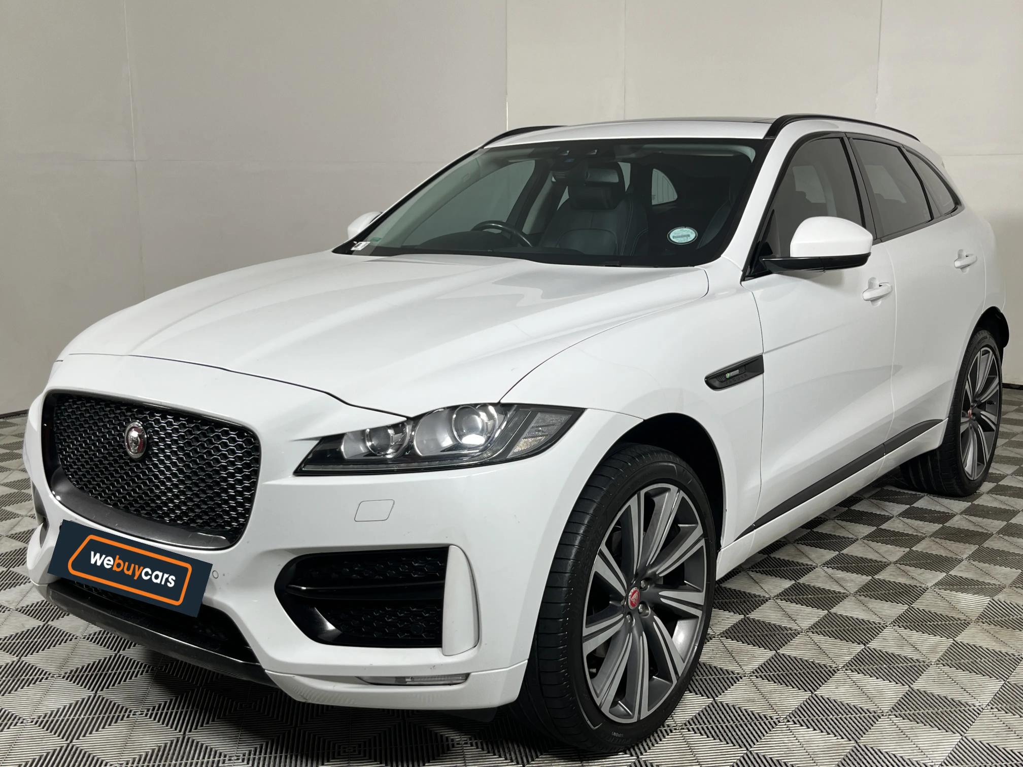 Used 2018 Jaguar F-Pace 25d AWD Chequered Flag