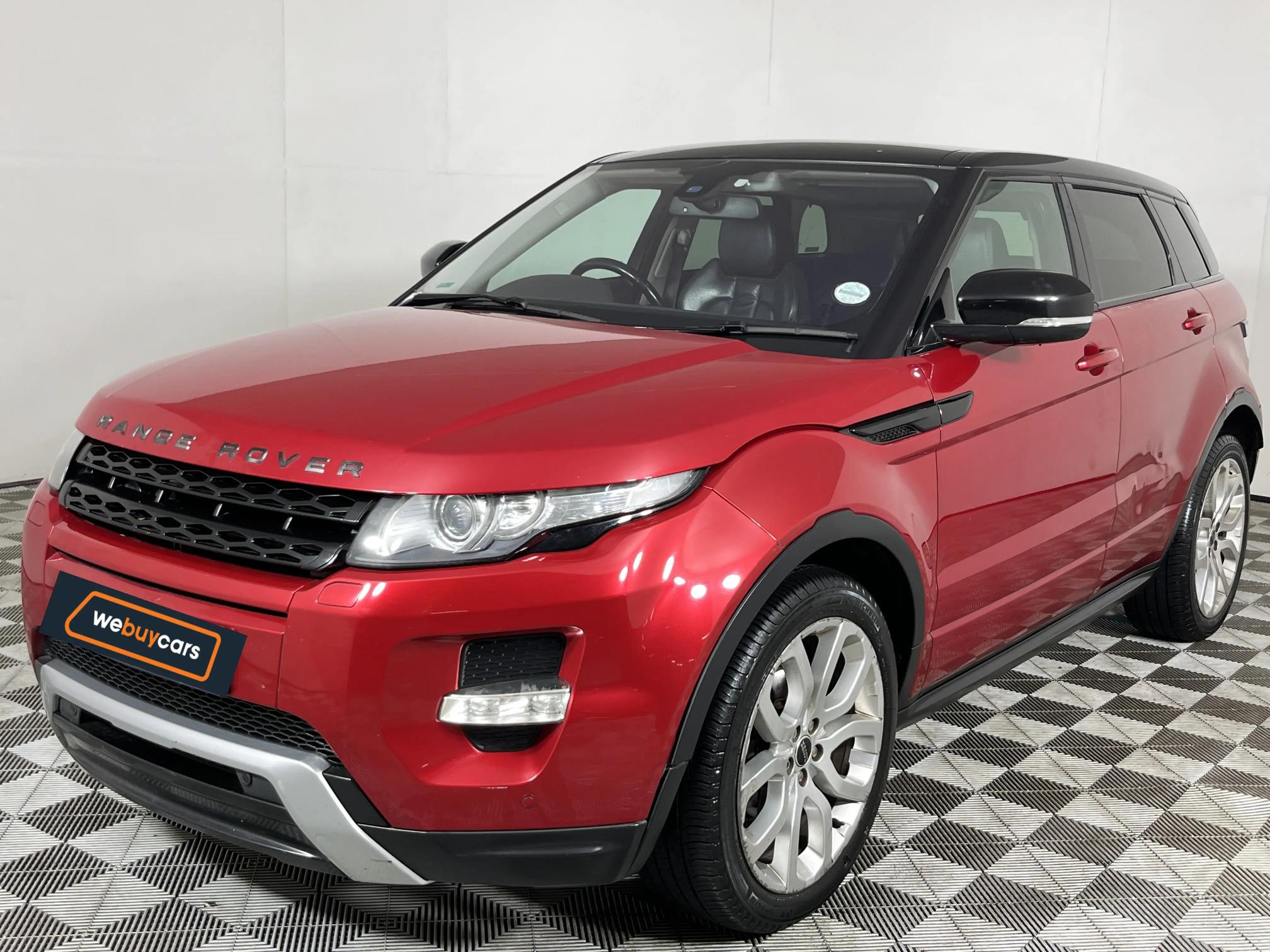Used 2012 Land Rover Range Rover Evoque Si4 Dynamic NW8