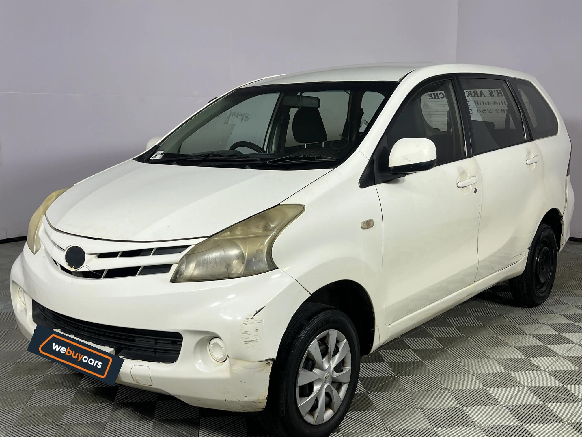 Used 2013 Toyota Avanza 1.5 SX