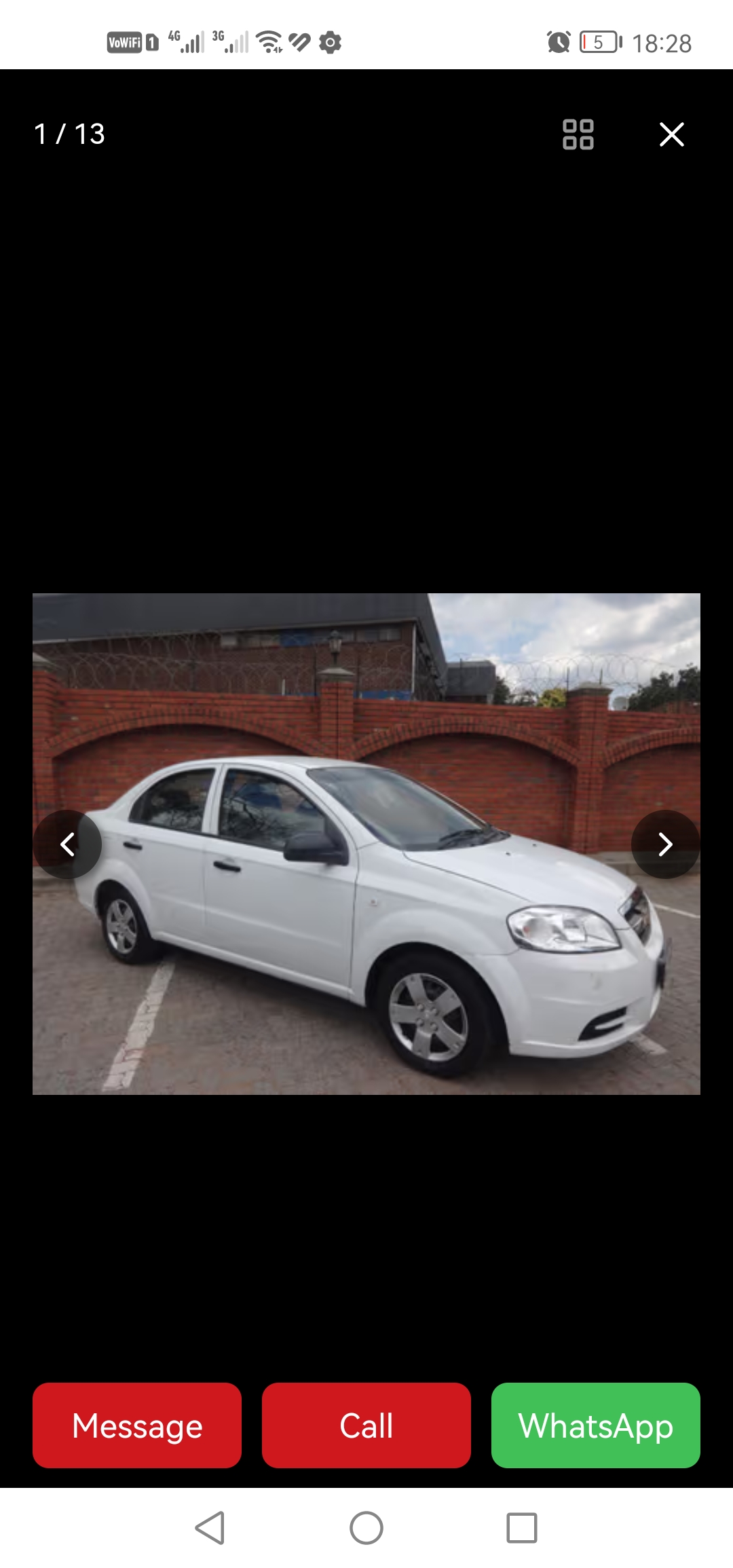 Used 2010 Chevrolet Aveo sedan 1.6 LS
