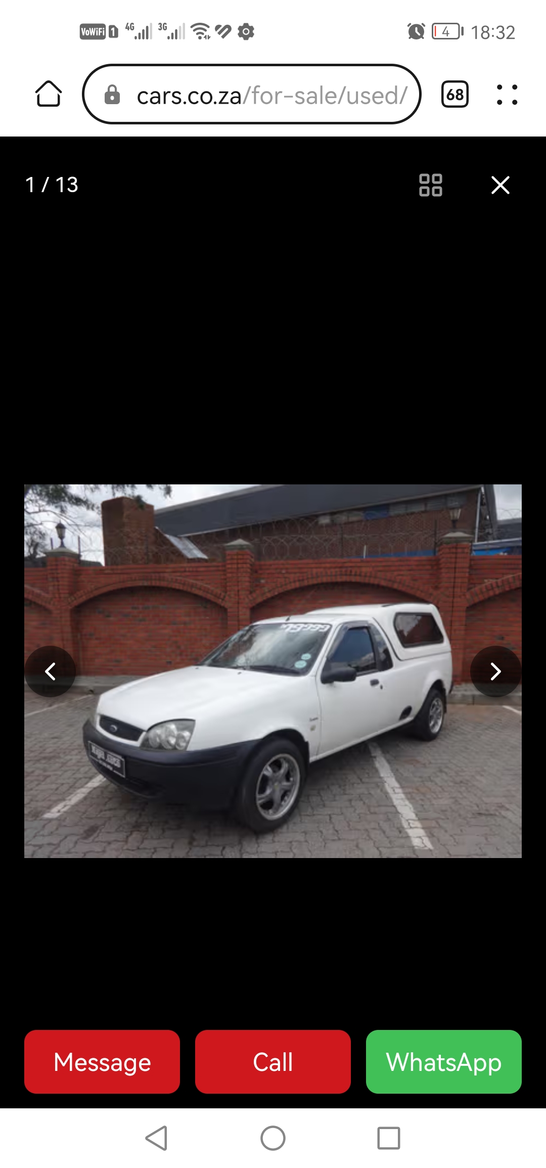 Used 2007 Ford Bantam 1.3i XLT