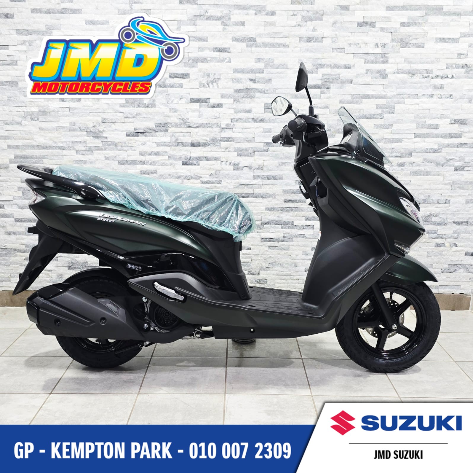 Brand new Suzuki Burgman 125