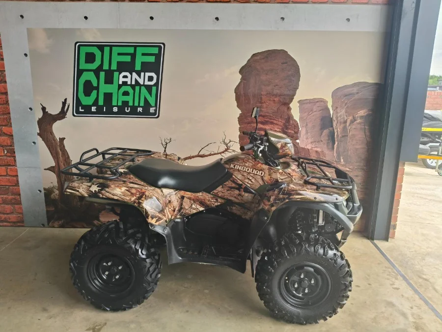 Used 2010 Suzuki KINGQUAD 750asi 4x4 utility AUTOMATIC - The Diff And Chain
